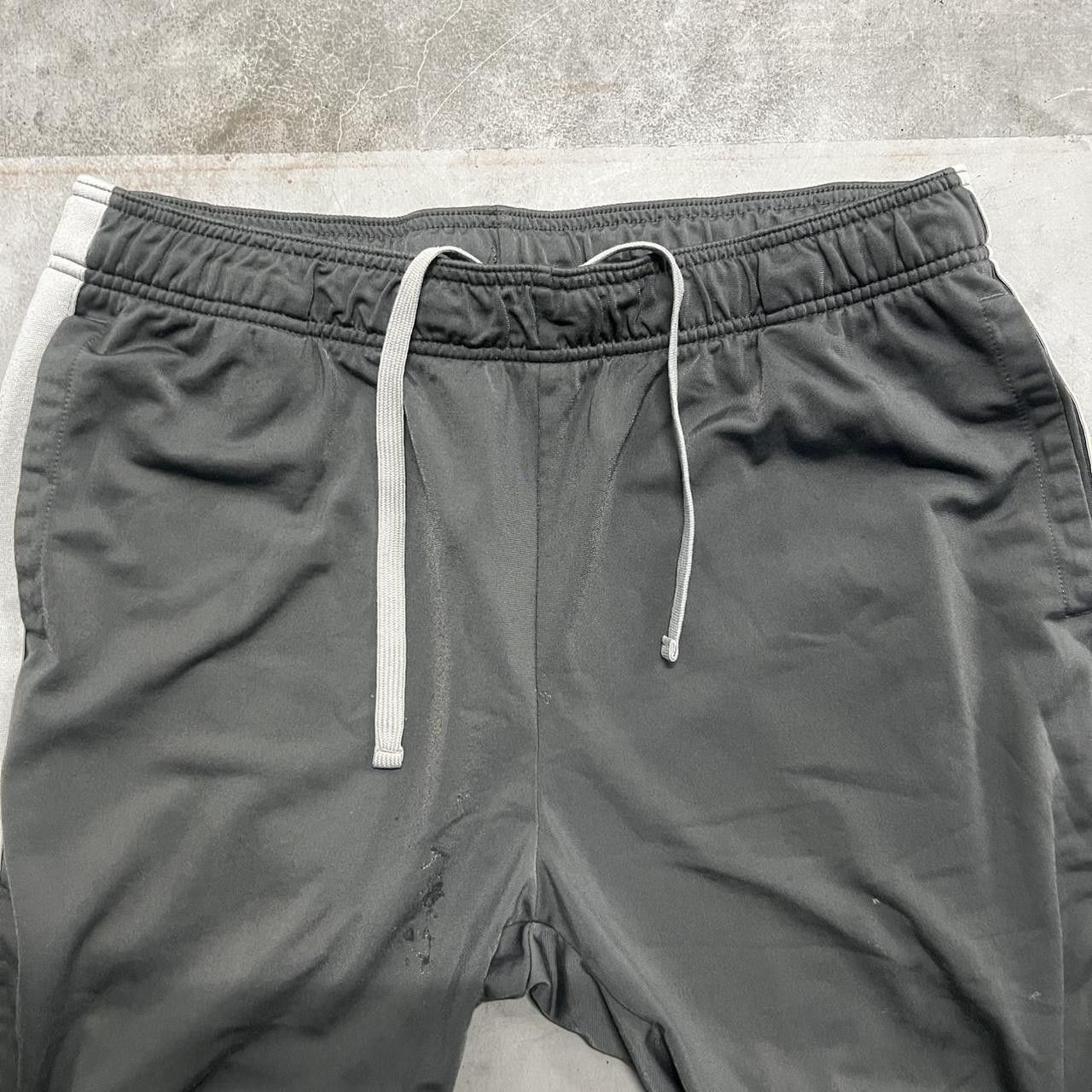 Japanese Brand × Vintage Vintage Y2K Grey Striped Track Pants! Size US 36 / EU 52 - 3 Thumbnail