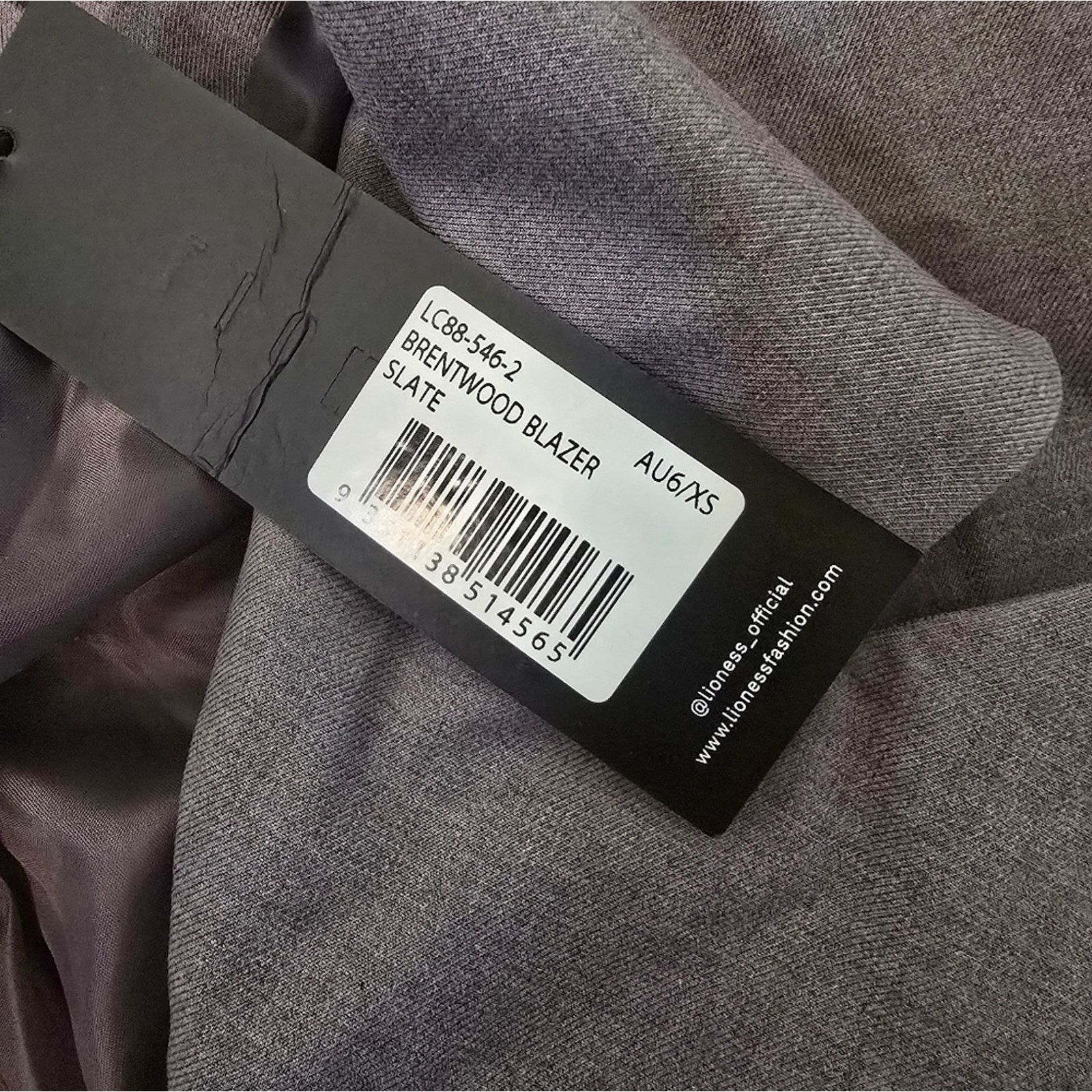 Lioness Slate | LIONESS | Business Brentwood Blazer Size XS / US 0-2 / IT 36-38 - 3 Thumbnail