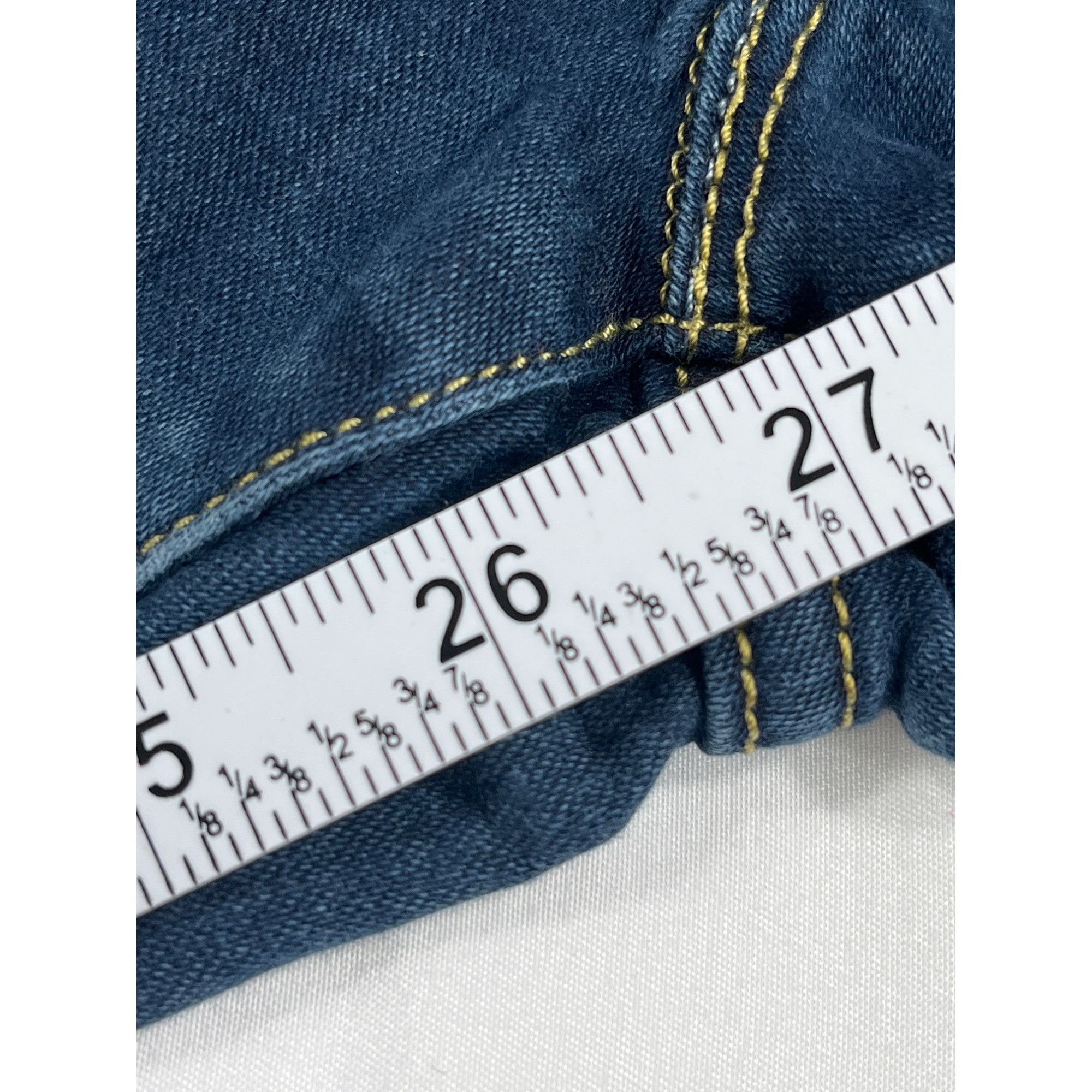 Michael Kors Michael Kors SKU 7680 Womens Blue Denim Izzy Skinny Jeans S Size 32" / US 10 / IT 46 - 12 Thumbnail
