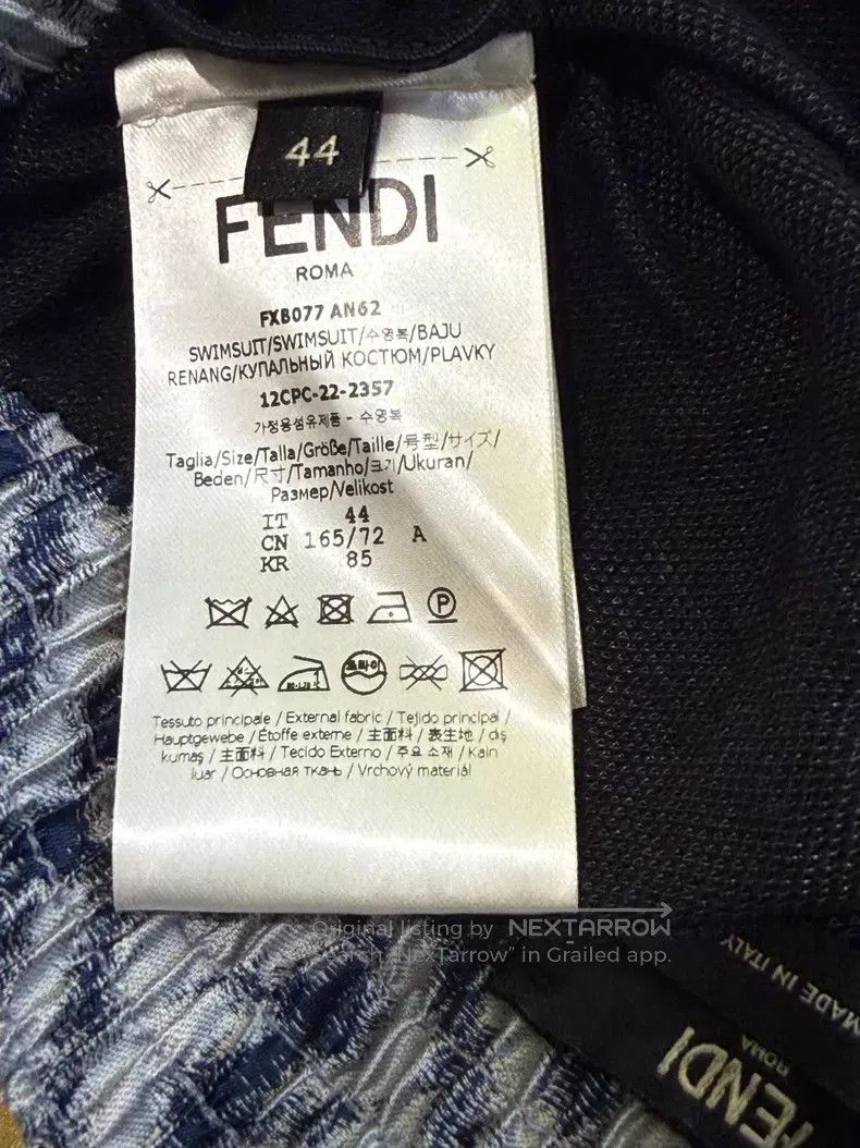 Fendi Fendi Monogrammed Swim Trunks Size US 28 / EU 44 - 5 Thumbnail