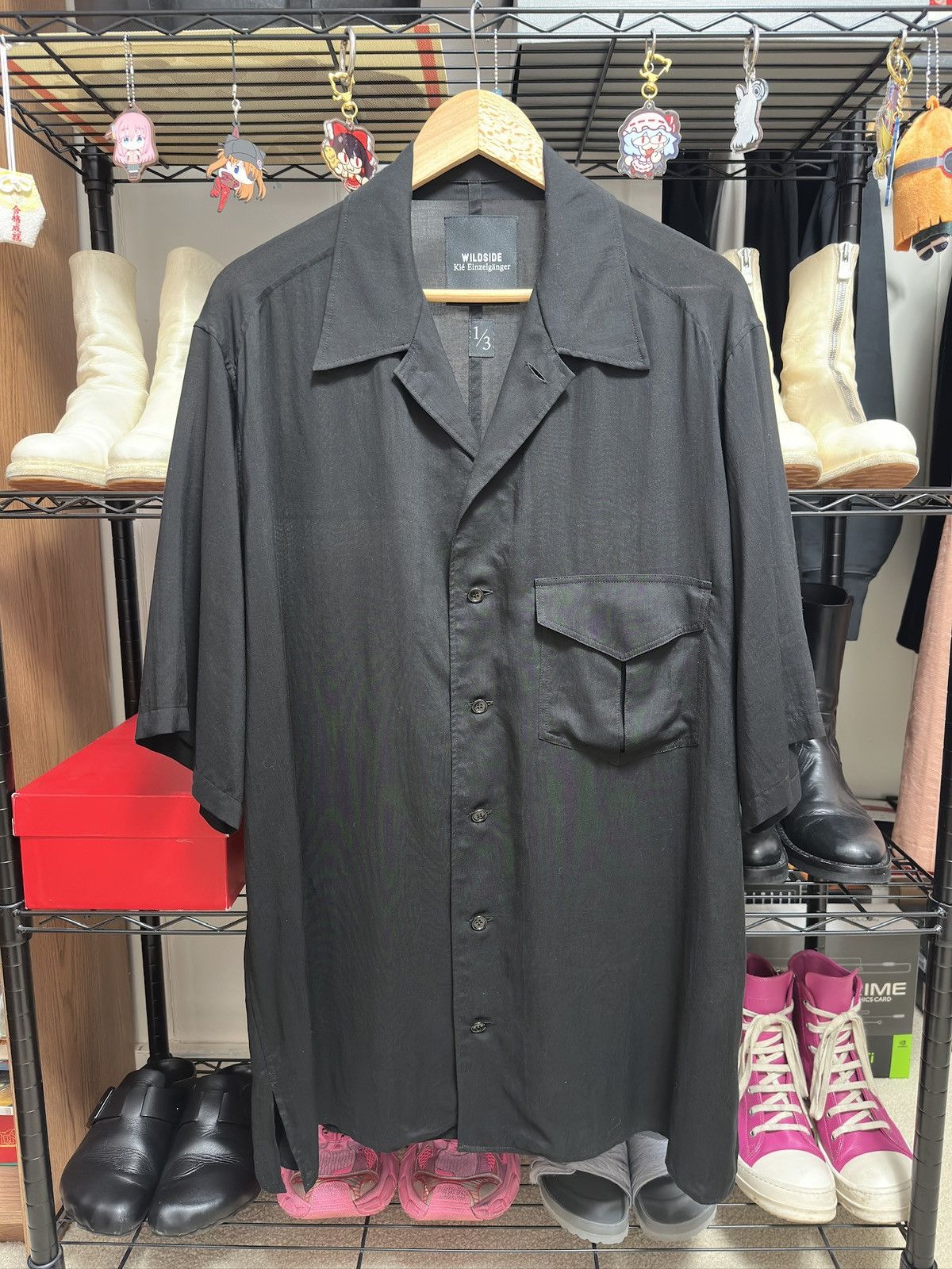 Wildside x Kie Einzelganger Open Collar SS Shirt