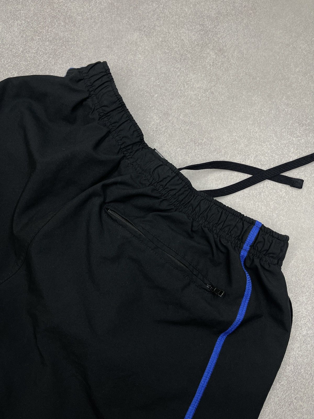 Nike Vintage Nike Nylon Sweatpants Black Double Big Logo Drill Size US 32 / EU 48 - 9 Thumbnail