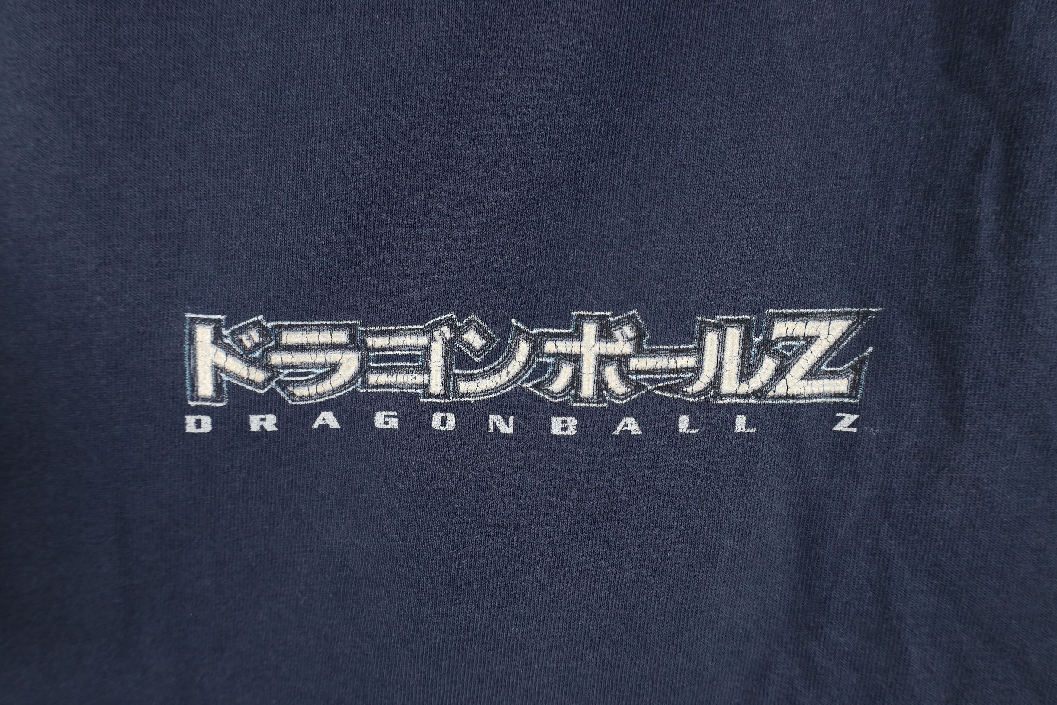 Vintage Vintage 90s Dragon Ball Z Japan Super Saiyan T-Shirt Blue Size US L / EU 52-54 / 3 - 4 Thumbnail