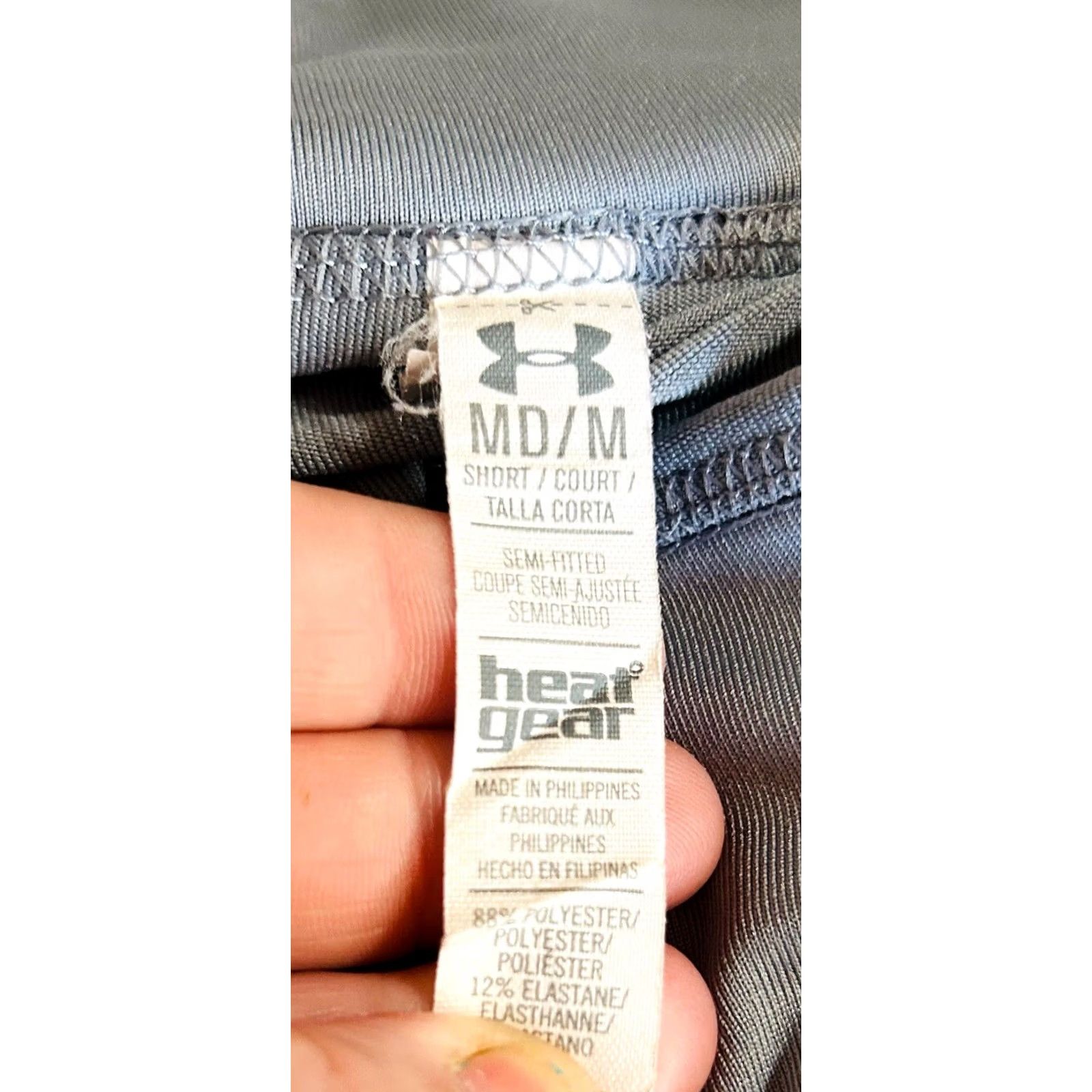 Under Armour Under Armour Women Skort Gray Sz M Active Wear Zip Pocket Athletic Performance Back Jogging Short Skirt Sports Outdoor Women, 32 in Waist Size ONE SIZE - 7 Thumbnail