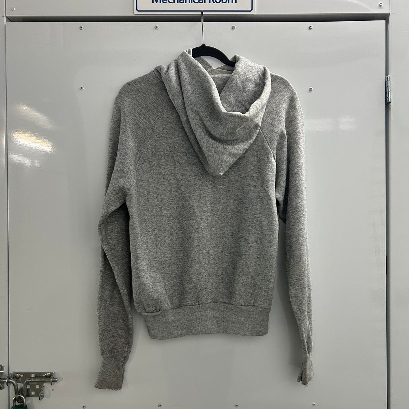 Velva Sheen VTG 70s Grey and red Union College hoodie Size US XL / EU 56 / 4 - 5 Thumbnail