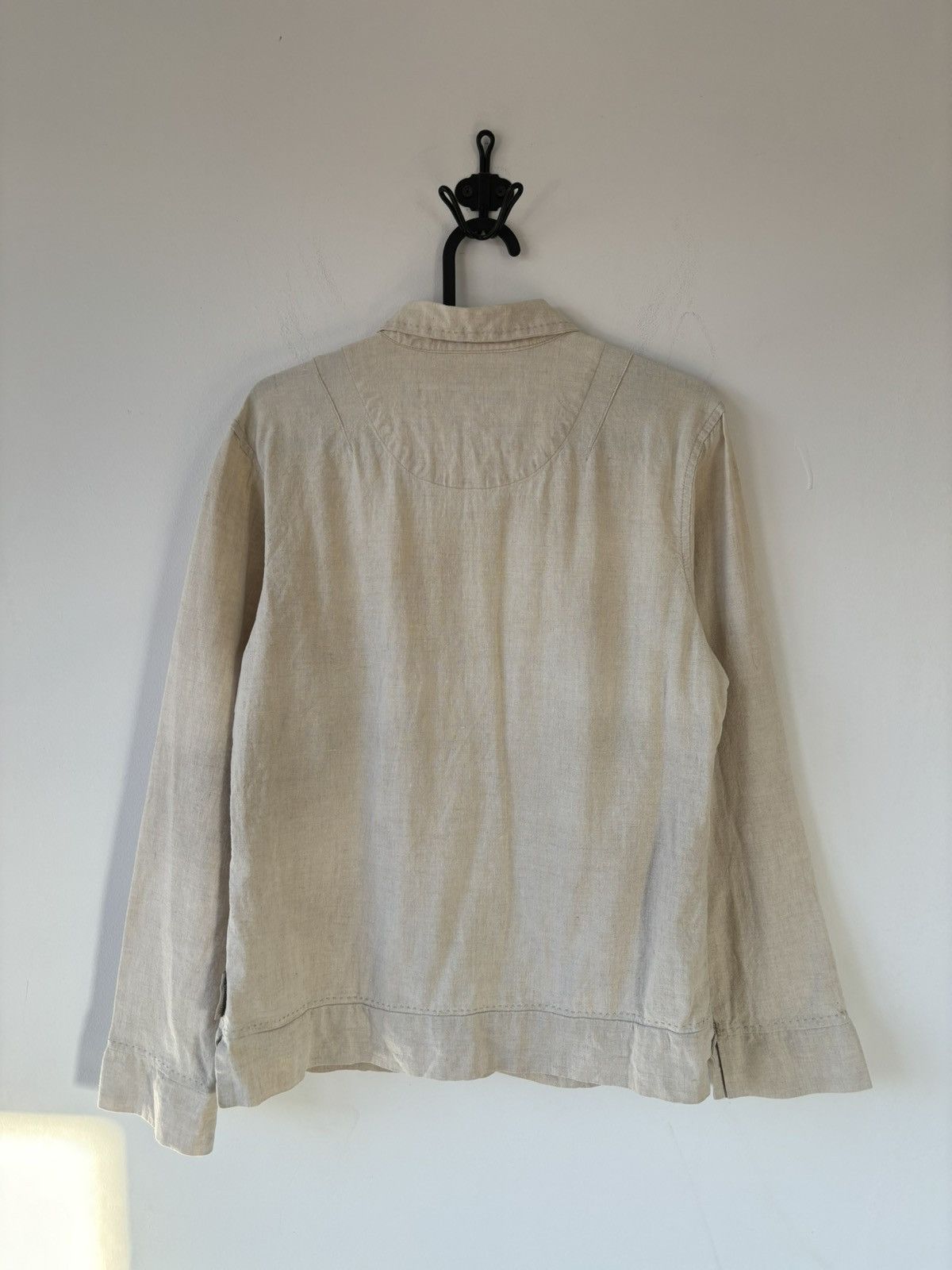 Columbia × Vintage Vintage Columbia Linen Shirt Size S / US 4 / IT 40 - 2 Thumbnail