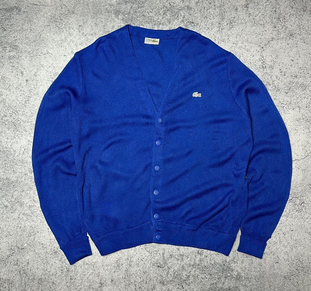 Lacoste Vintage Lacoste Chemise Cardigan Sweater Size US XXL / EU 58 / 5 - 1 Thumbnail