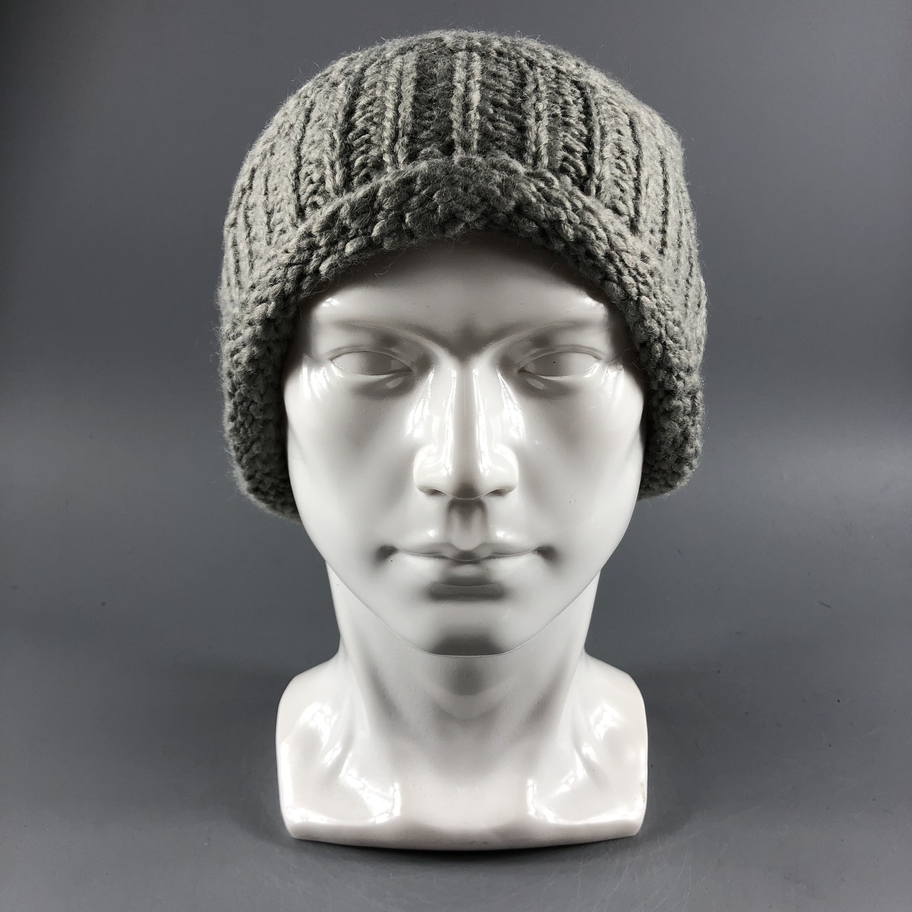 image of Vintage Hats Crochet Beanie Snow Hat Snow Cap B342, Men's