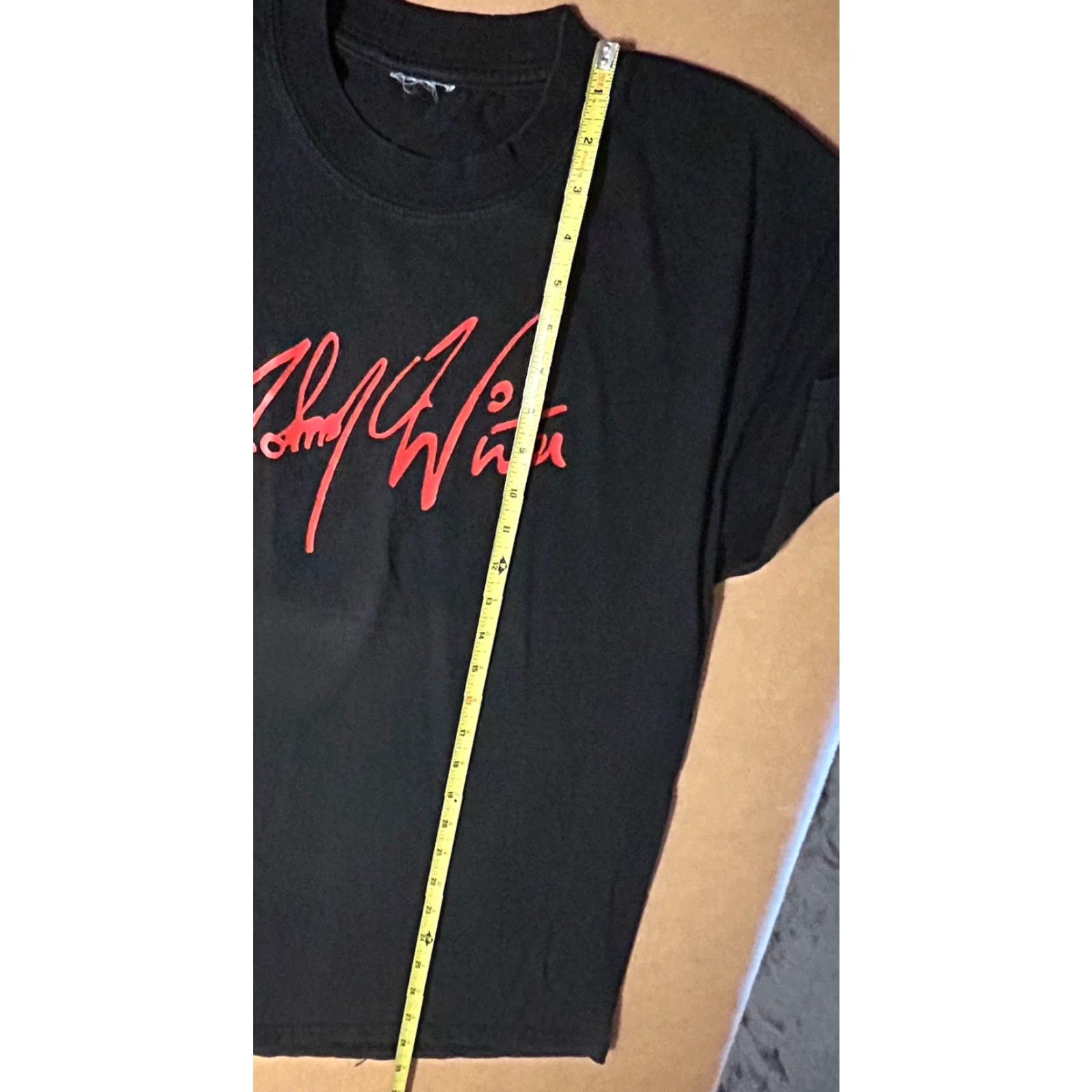 Vintage VINTAGE Johnny Winter Cross Country Tour 2000 Shirt Men XL Black Short Sleeve Size US XL / EU 56 / 4 - 6 Thumbnail
