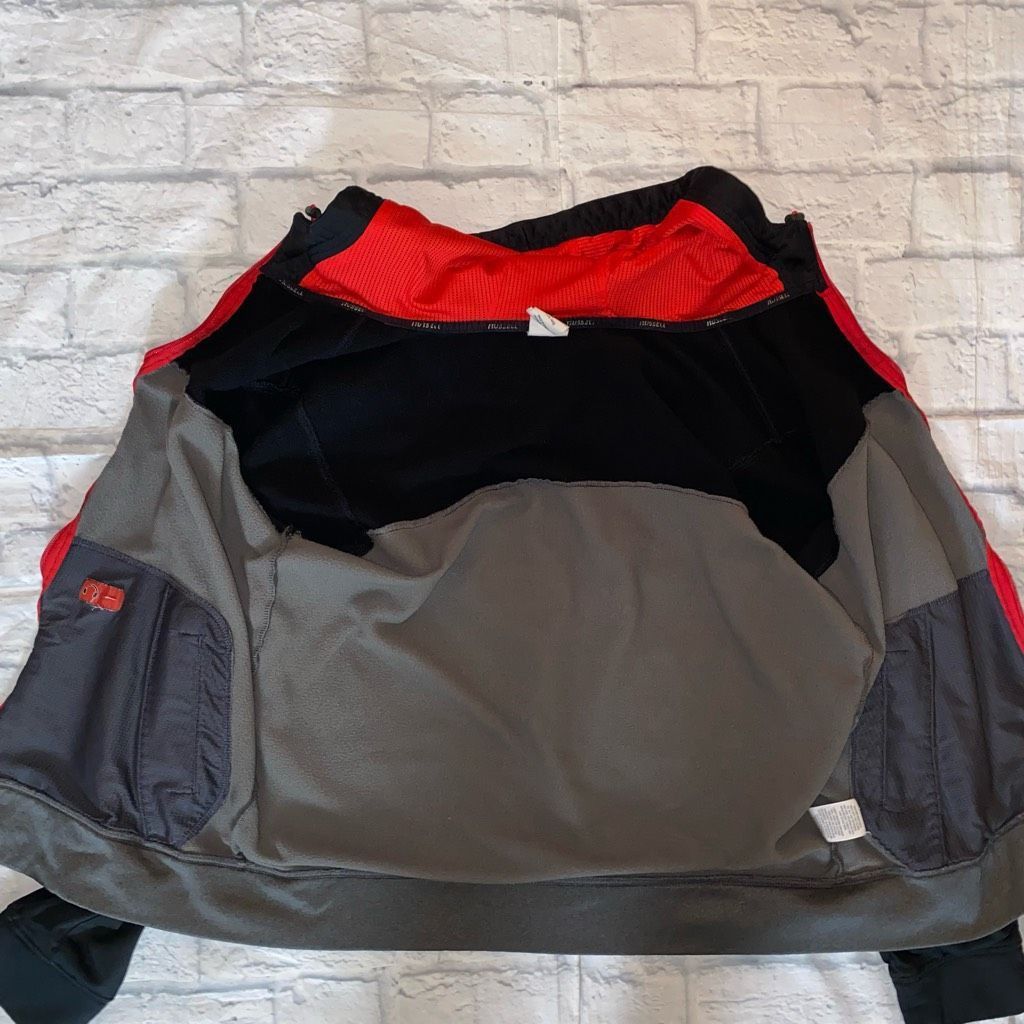 Russell Athletic Russell men M fu zip hooded jacket w/front pockets grey blac Size US M / EU 48-50 / 2 - 5 Thumbnail