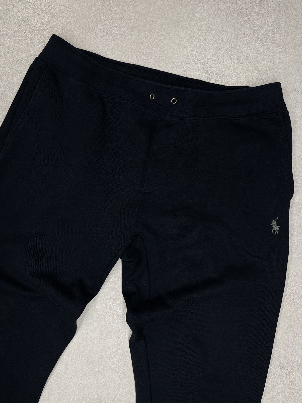 Polo Ralph Lauren Mens Polo Ralph Lauren Performance Navy Sweatpants Y2K Rugby Size US 34 / EU 50 - 3 Thumbnail