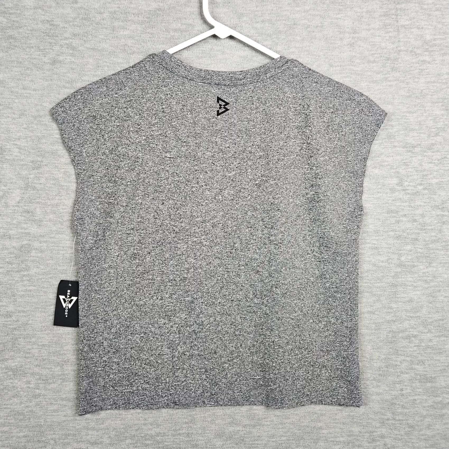 Vintage BEastMODE Gracie Women's Heather Gray Jab Crop Top M NEW Size M / US 6-8 / IT 42-44 - 2 Thumbnail