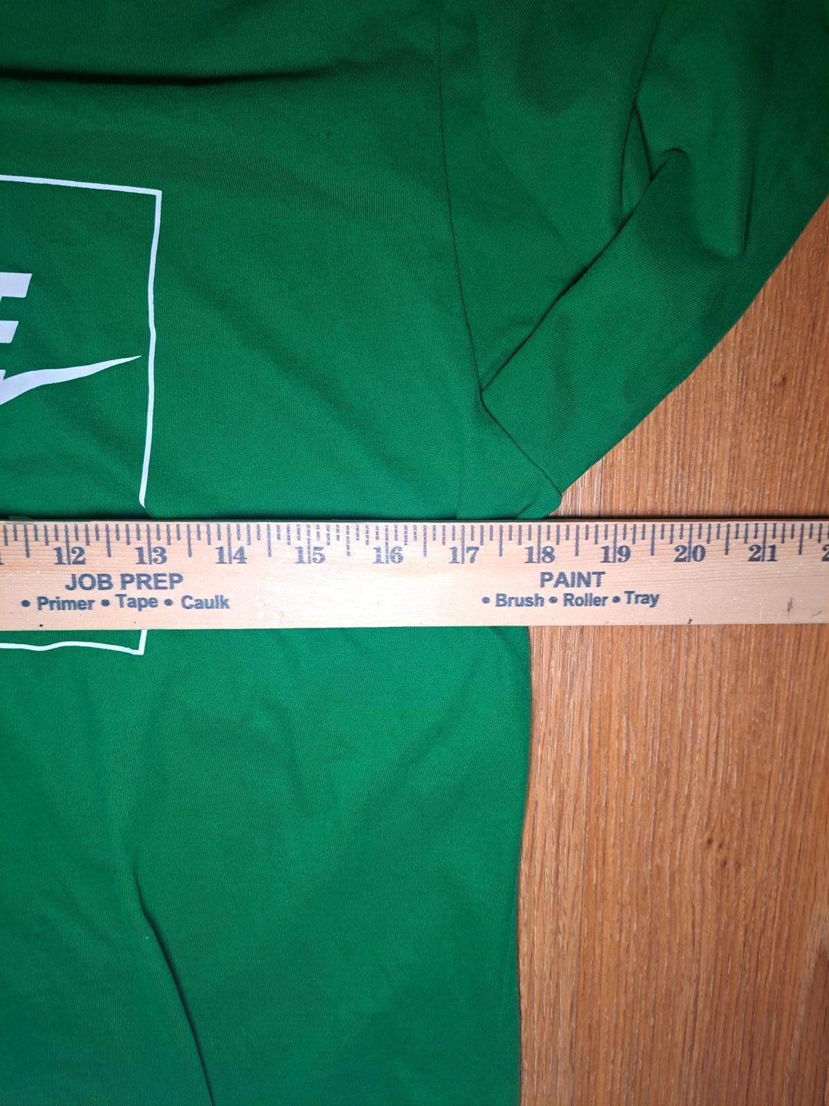 Nike Nike Air Dri Fit Long Sleeve Shirt Mens Small Green Cotton Size US S / EU 44-46 / 1 - 7 Thumbnail