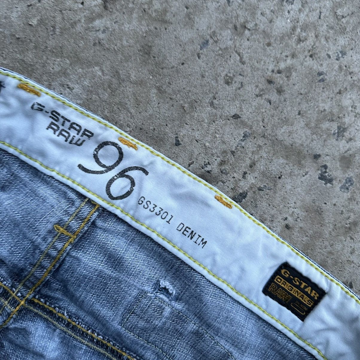 G-Star VTG Japanese G-Star Raw Jeans Double Knee W32xL34 Crazy Fit Size US 32 / EU 48 - 8 Thumbnail
