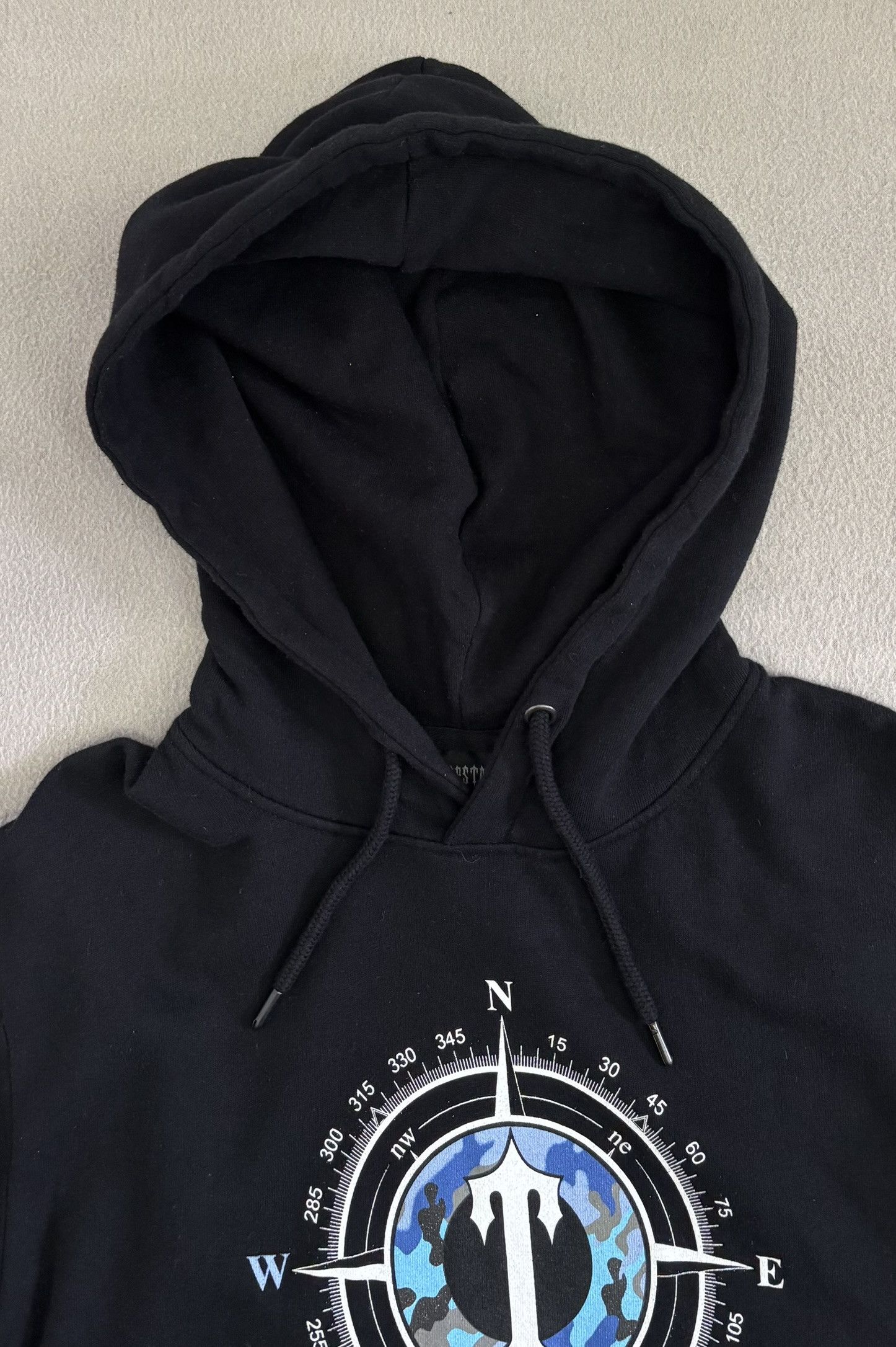 Trapstar London Trapstar Compass Black Hoodie Size XL Size US XL / EU 56 / 4 - 9 Thumbnail