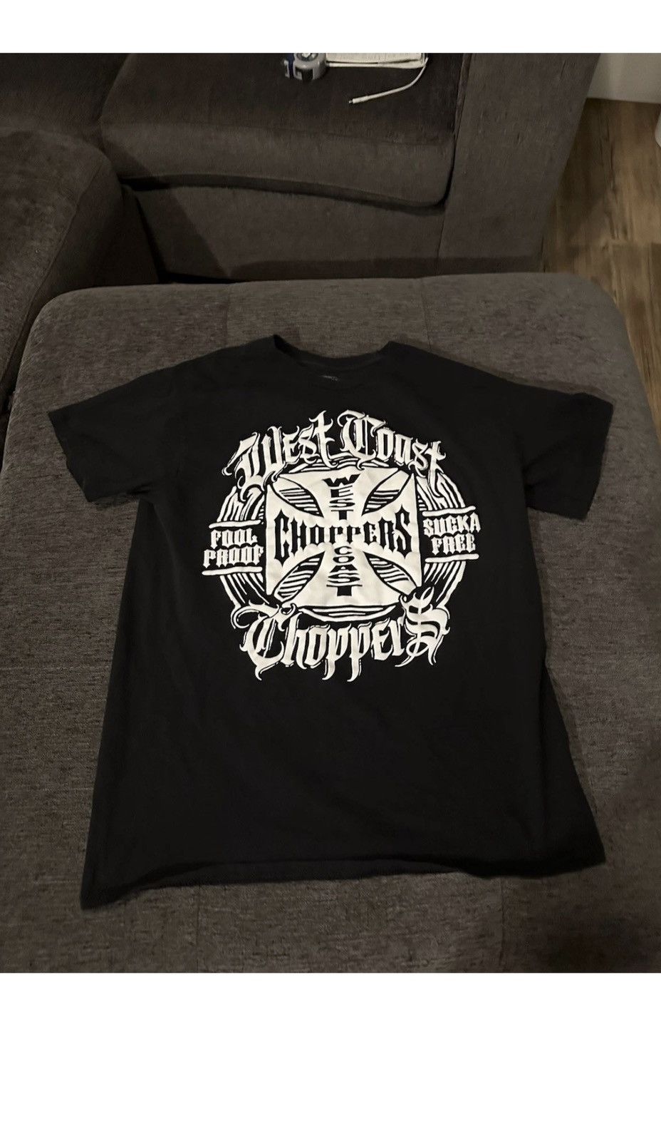 West Coast Choppers West Coast Choppers Men's T-Shirt Vintage Y2K Biker Theme Size US M / EU 48-50 / 2 - 1 Thumbnail