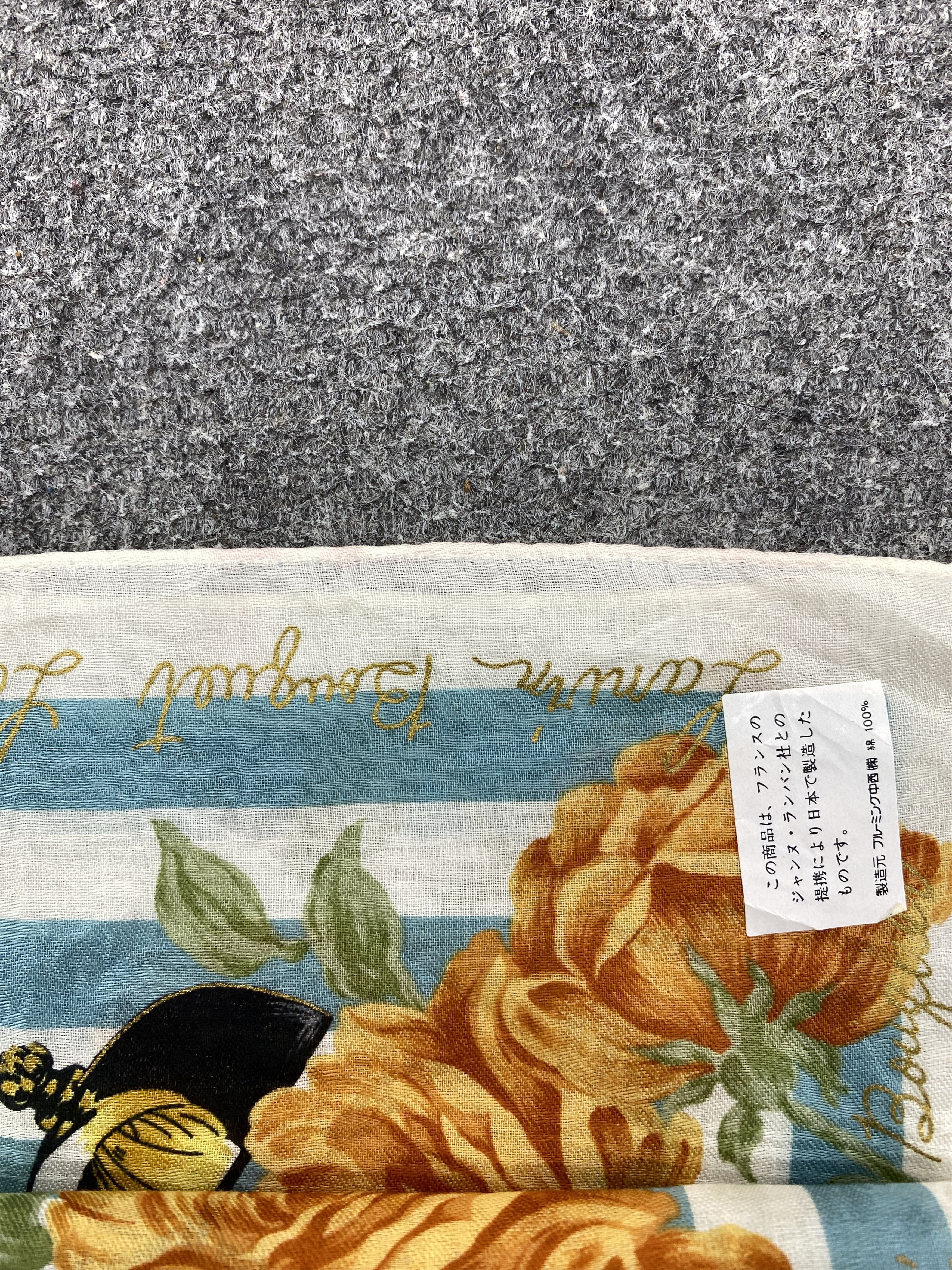 Lanvin Lanvin Paris Handkerchief / Neckerchief HKC0908 Size ONE SIZE - 7 Thumbnail
