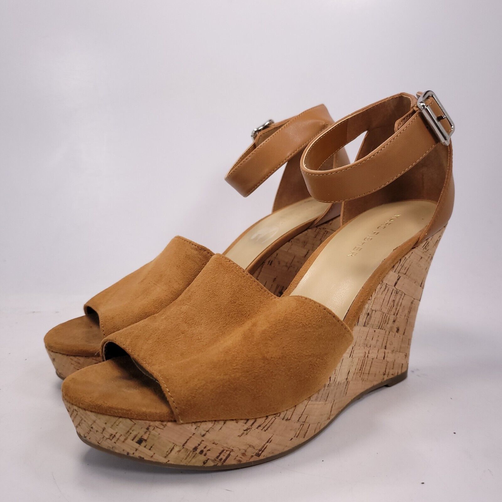 Marc Fisher Marc Fisher Ankle Strap Wedge Heel Sandal Womans Size 8.5 Size US 8.5 / IT 38.5 - 1 Thumbnail