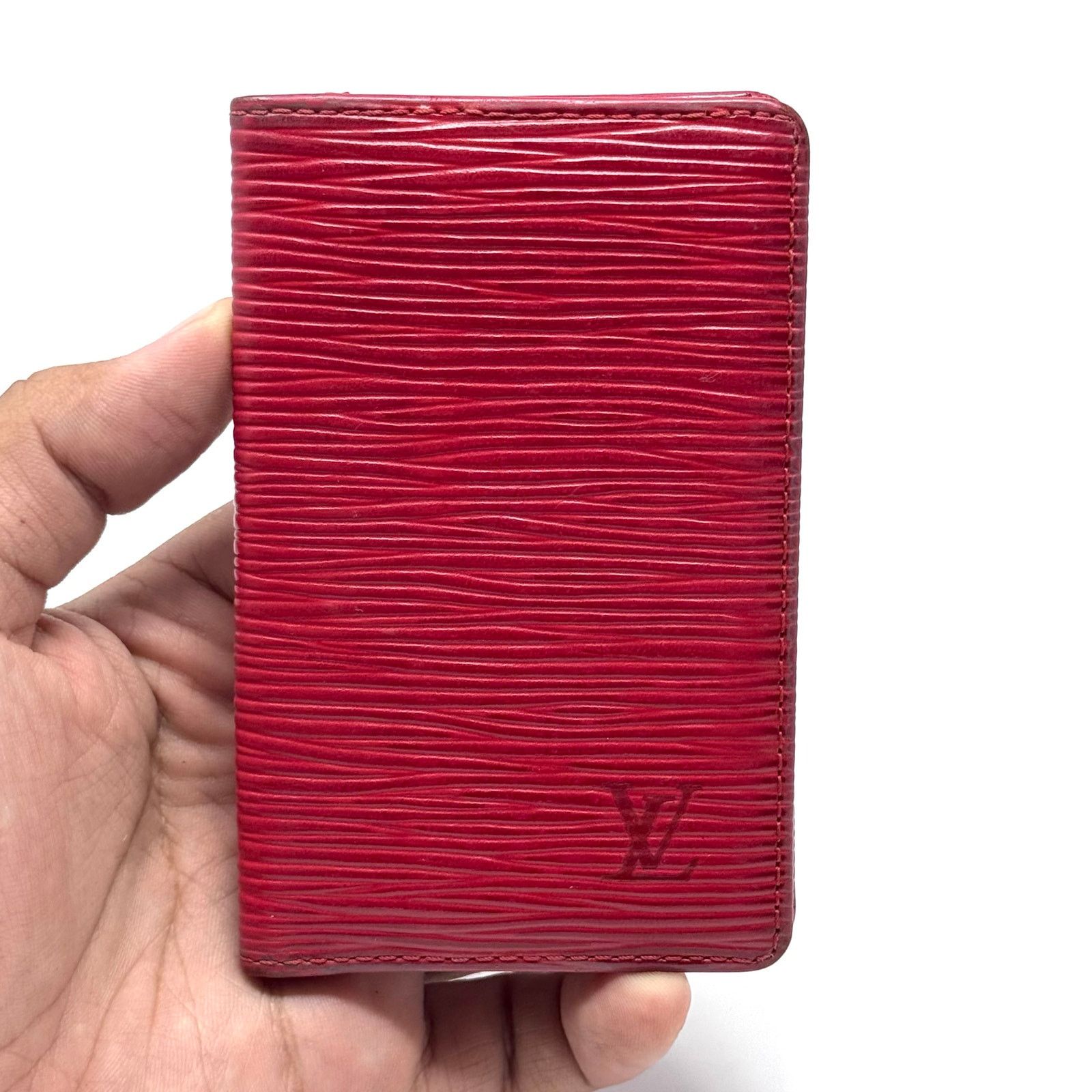 Louis Vuitton Louis Vuitton Red Bifold Wallet Size ONE SIZE - 5 Thumbnail