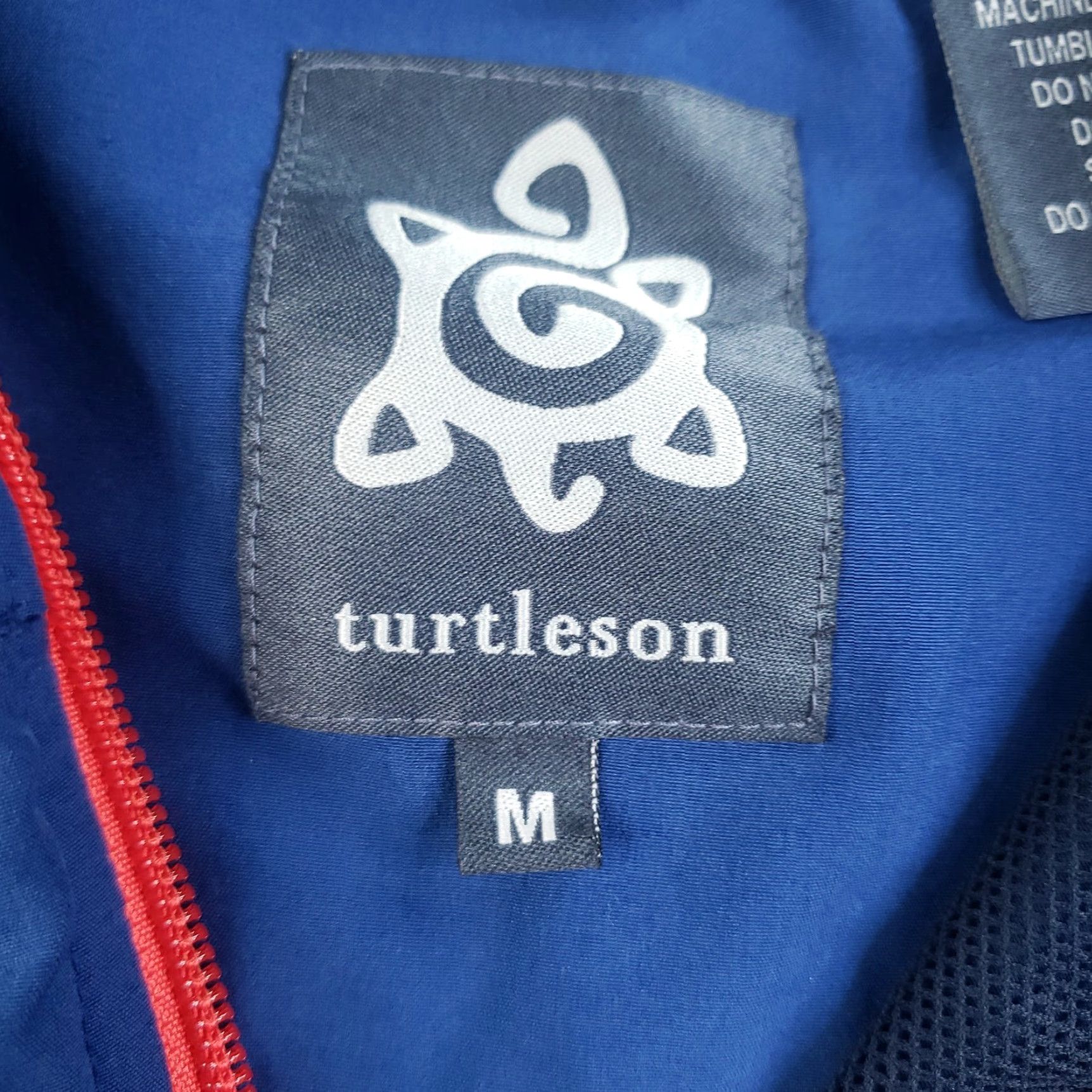 Vintage Turtleson Vest Mens Medium Blue Full Zip Pockets Lightweight Golf Stretch Size US M / EU 48-50 / 2 - 5 Thumbnail