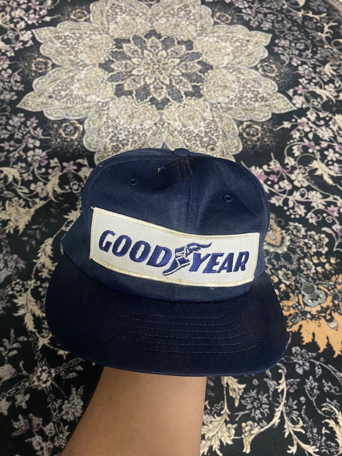 Vintage Goodyear Vintage Patch Snap Back Hat Trucker Cap Canada Size ONE SIZE - 2 Thumbnail