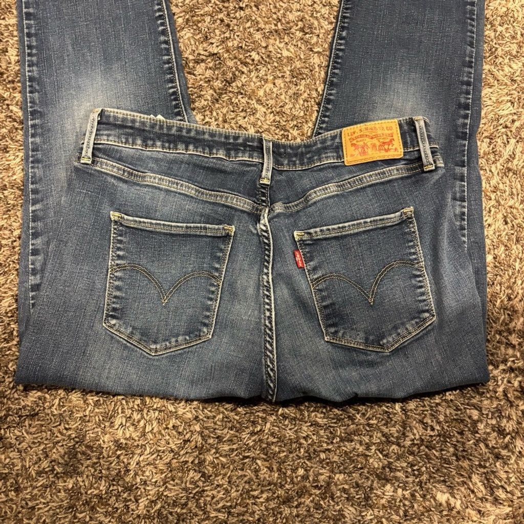 Levi's Levi's Women's Mid Rise Skinny Jeans Size 34" / US 12 / IT 48 - 1 Thumbnail