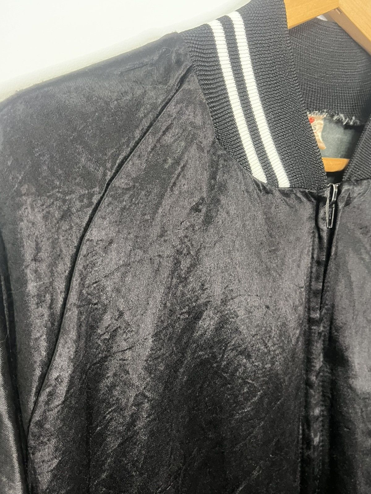 Harley Davidson Harley Davidson Satin Zip Up Jacket 1970’s Size XL Vintage Size US XL / EU 56 / 4 - 6 Thumbnail