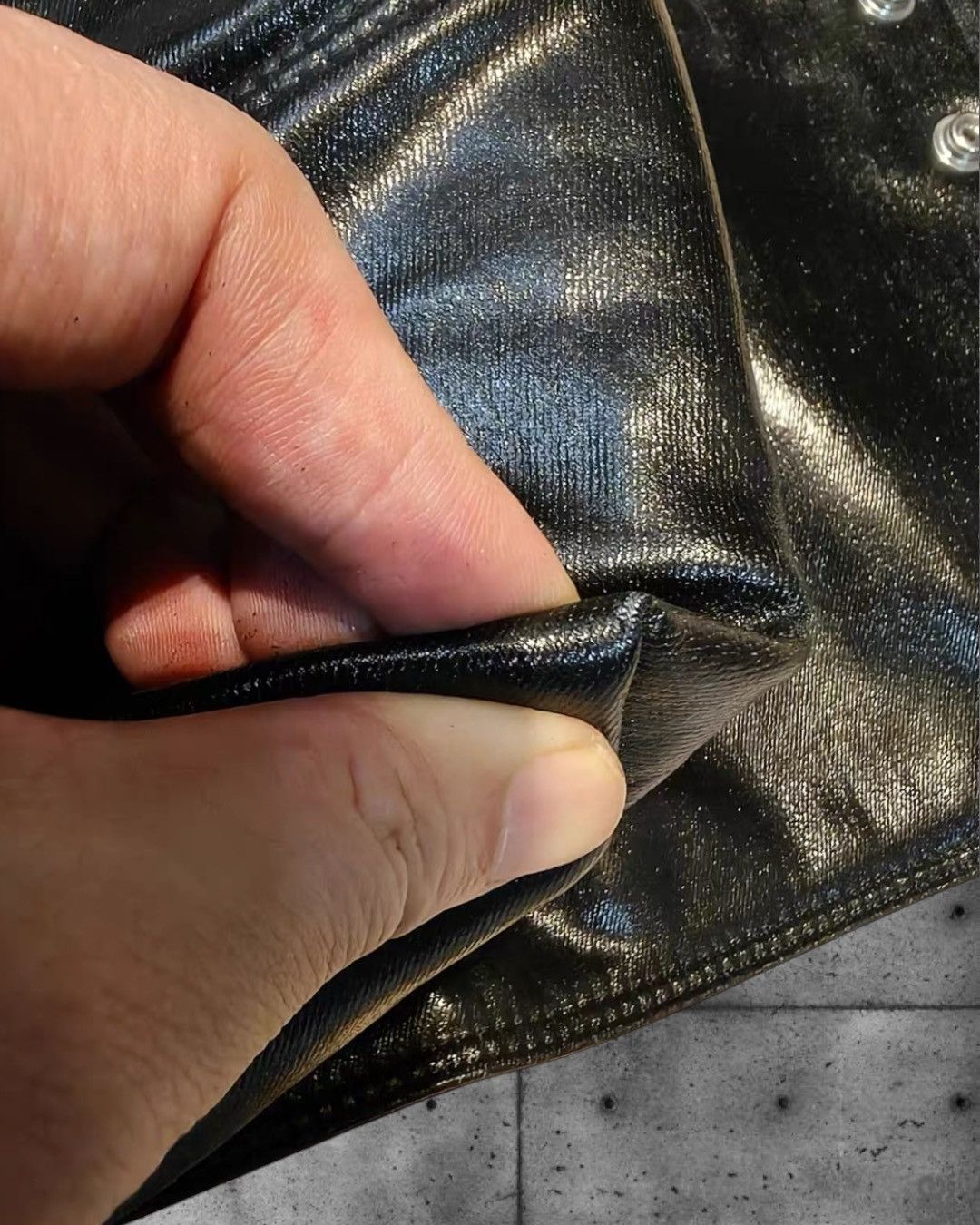 Rick Owens Rick Owens SS18 Dirt Runway Cargo Chap Bag Size ONE SIZE - 6 Thumbnail