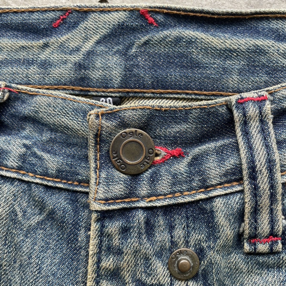 Japanese Brand Vintage Japanese Rusty Jeans Flare Denim Bootcut Pants W32 Size US 32 / EU 48 - 8 Thumbnail