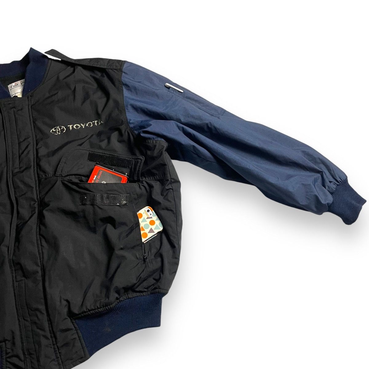Sports Specialties VINTAGE TOYOTA TECNO RACING BOMBER JACKET Size US XL / EU 56 / 4 - 5 Thumbnail