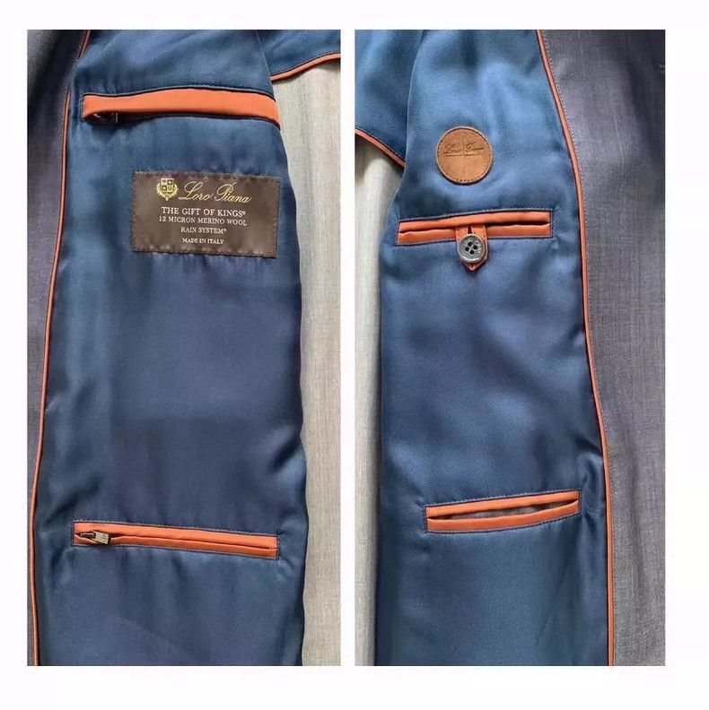 Loro Piana LORO PIANA 12 micron windbreaker jacket Size US L / EU 52-54 / 3 - 6 Thumbnail