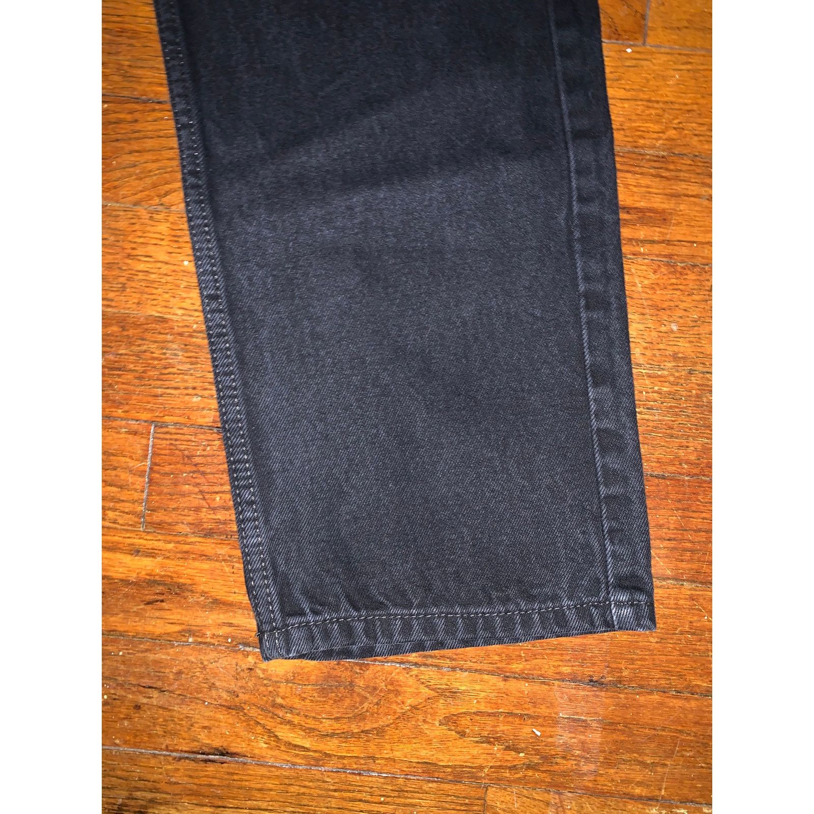 Levi's Levi’s 505 Straight Leg Jeans Mens 36x30 Black Wash Denim Size US 36 / EU 52 - 4 Thumbnail