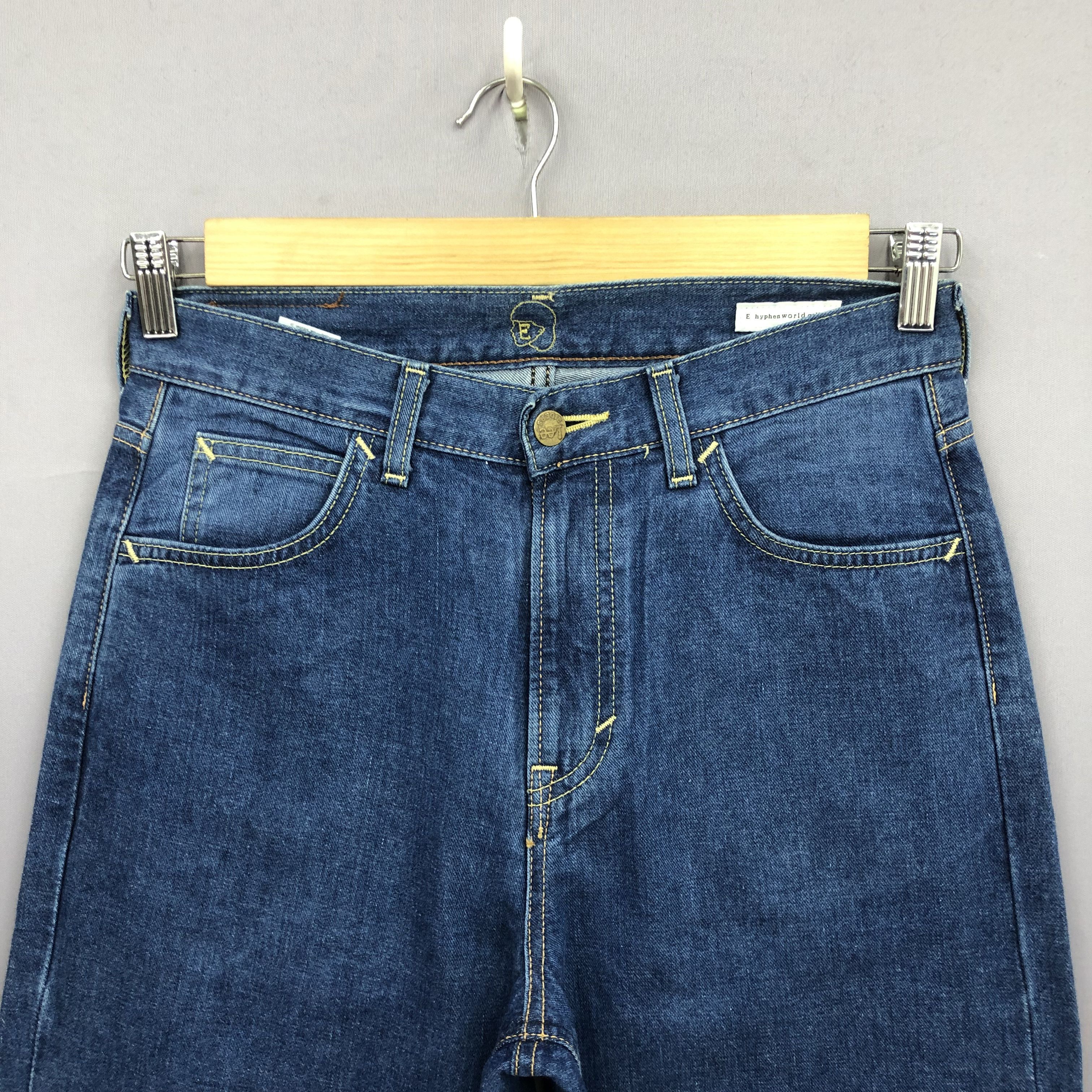 Lee Vintage 90s Lee X Hypen World Blue Jeans Denim Size US 30 / EU 46 - 5 Thumbnail
