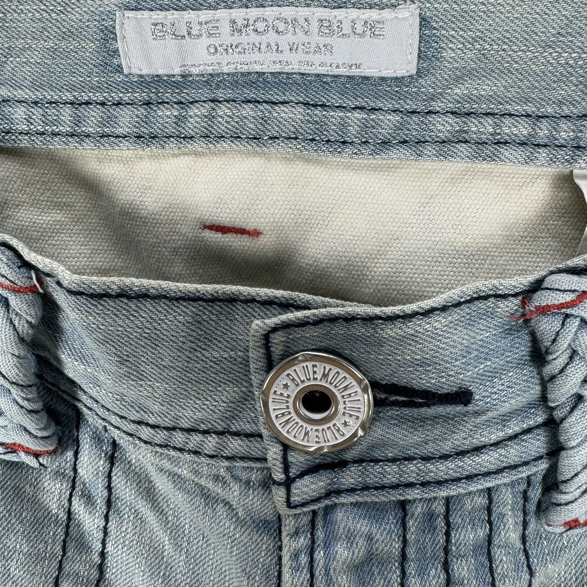 Blue Blue Japan ☀️BLUE MOON BLUE HAWAII DENIM JEANS PANTS Size US 30 / EU 46 - 11 Thumbnail