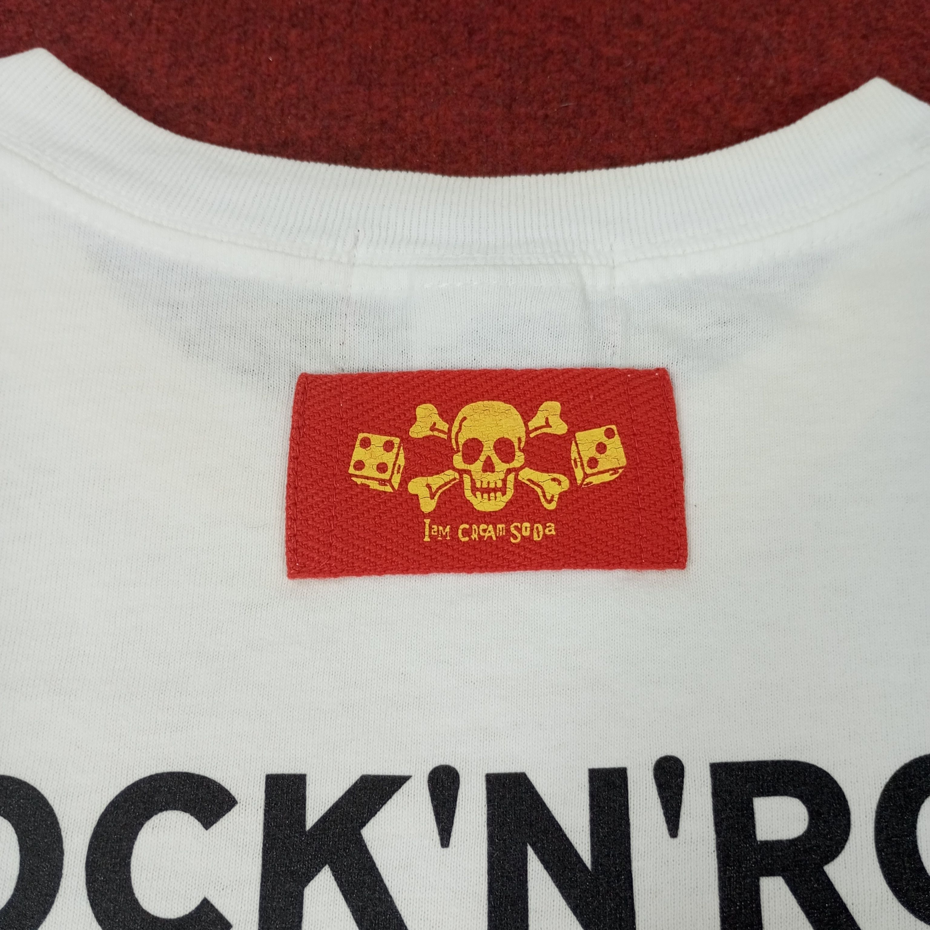 Japanese Brand Cream Soda Rock N Roll Streetwear Vintage Tshirt Size US M / EU 48-50 / 2 - 5 Thumbnail