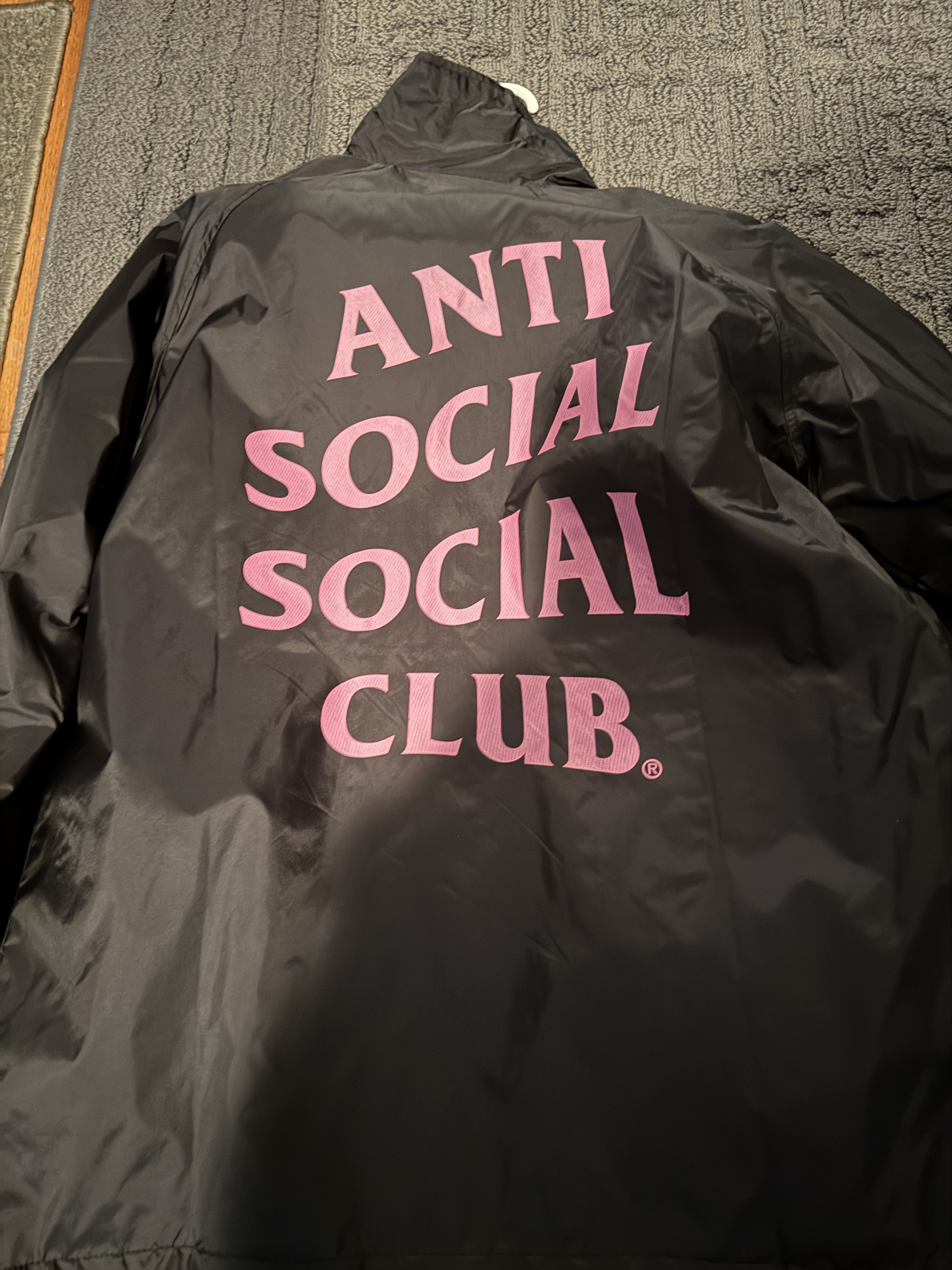 Anti Social Social Club Anti Social Social Club “Forever Hated” windbreaker Size US M / EU 48-50 / 2 - 1 Thumbnail