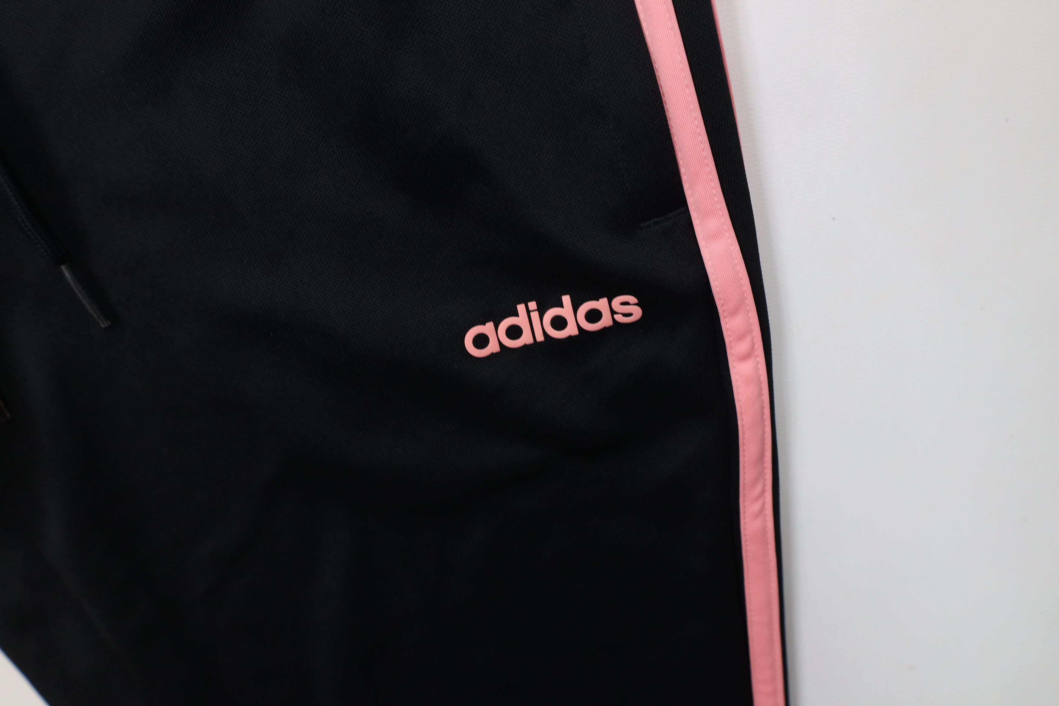 Adidas New Adidas Striped Tapered Leg Soccer Warm Up Pants Black Size 28" / US 6 / IT 42 - 6 Thumbnail