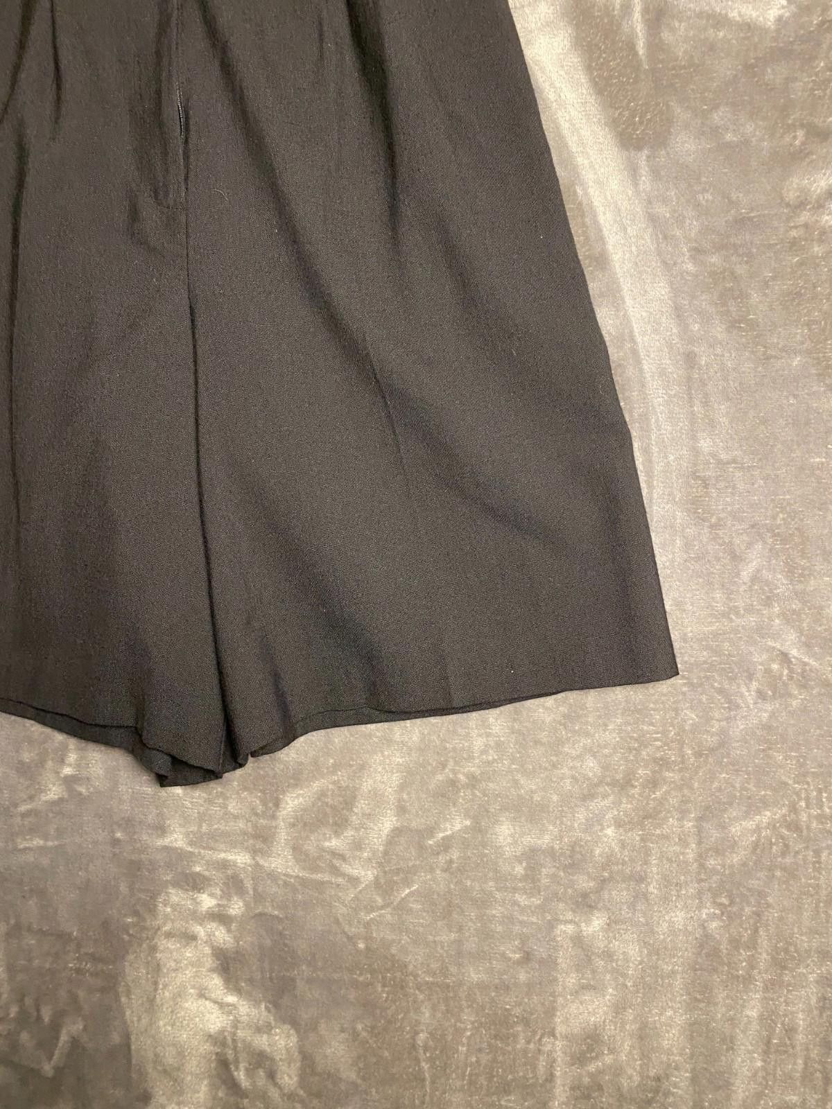 Designer Womens Lindsay Gee Elastic Waist Shorts Black Size 20W (B16) Size 42" / US 20 - 6 Thumbnail