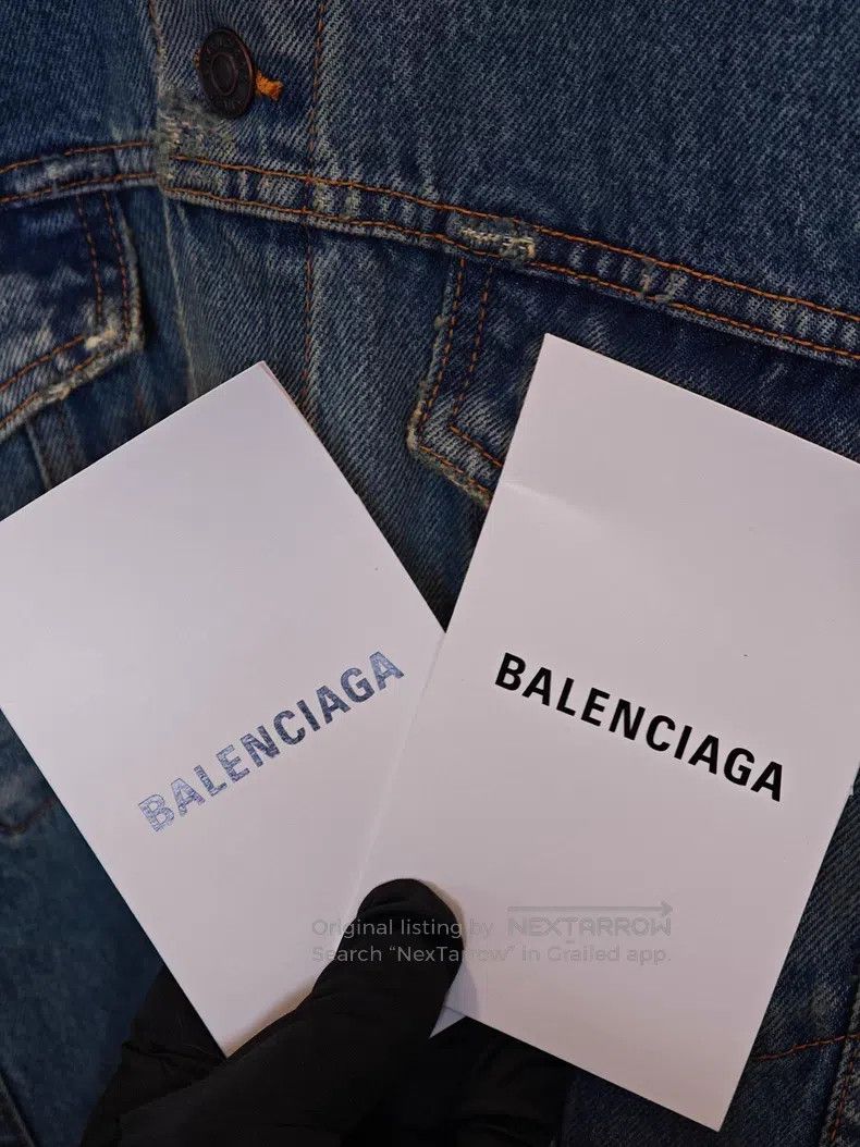 Balenciaga Balenciaga Denim jacket Size US M / EU 48-50 / 2 - 6 Thumbnail