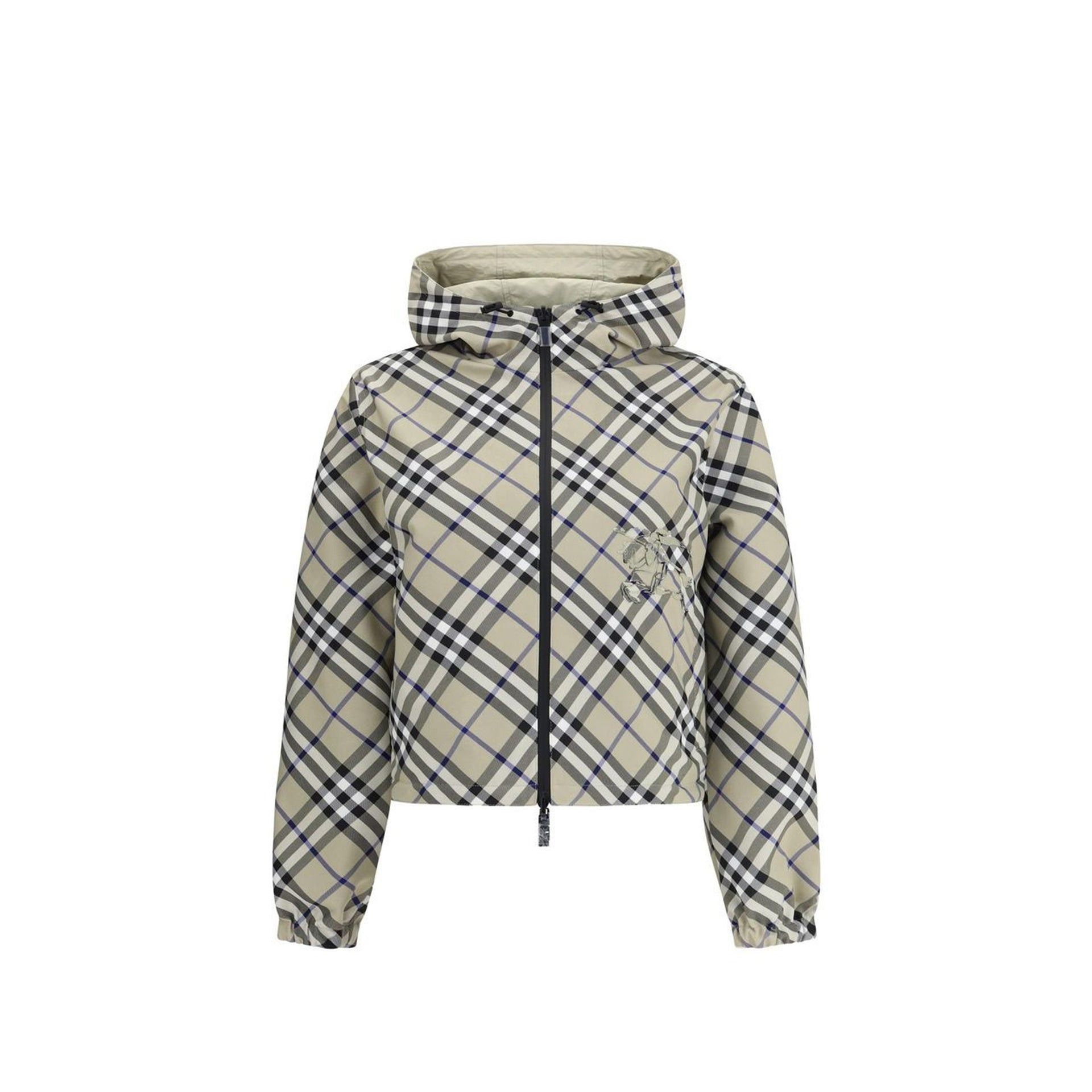 Burberry Army Green Gabardine Reversible Jacket | Grailed