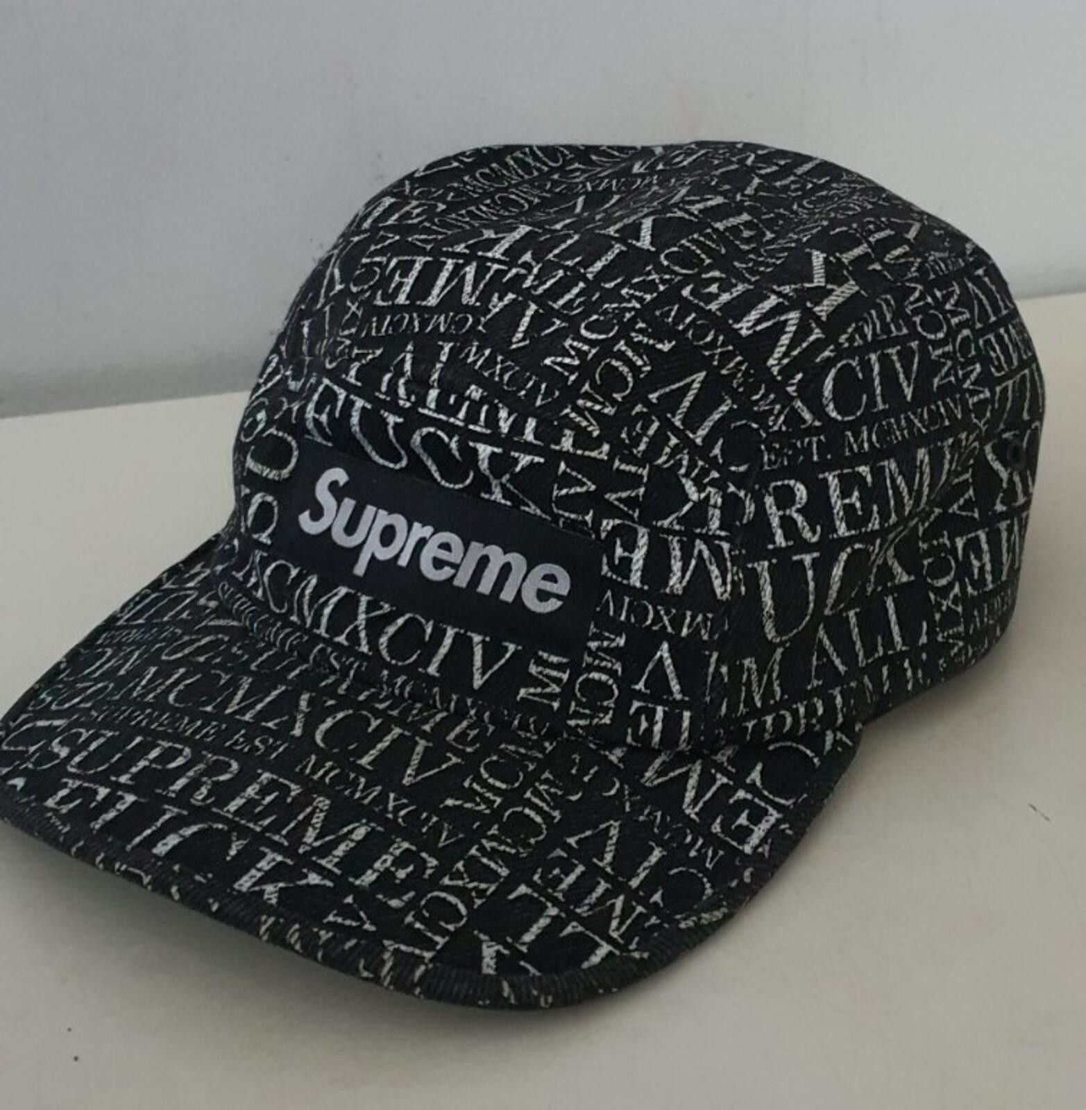 Supreme Supreme Denim Camp Cap (SS24) Black | Grailed