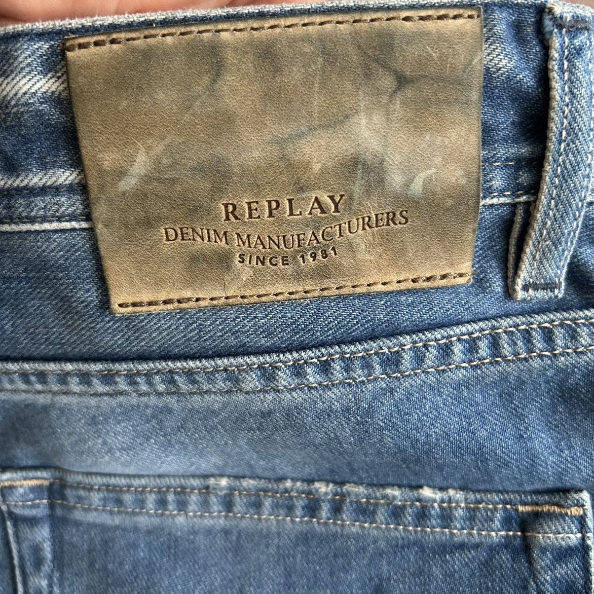 Replay Replay Anbass Slim Fitt Casual Streetwear Jeans Size US 32 / EU 48 - 18 Thumbnail