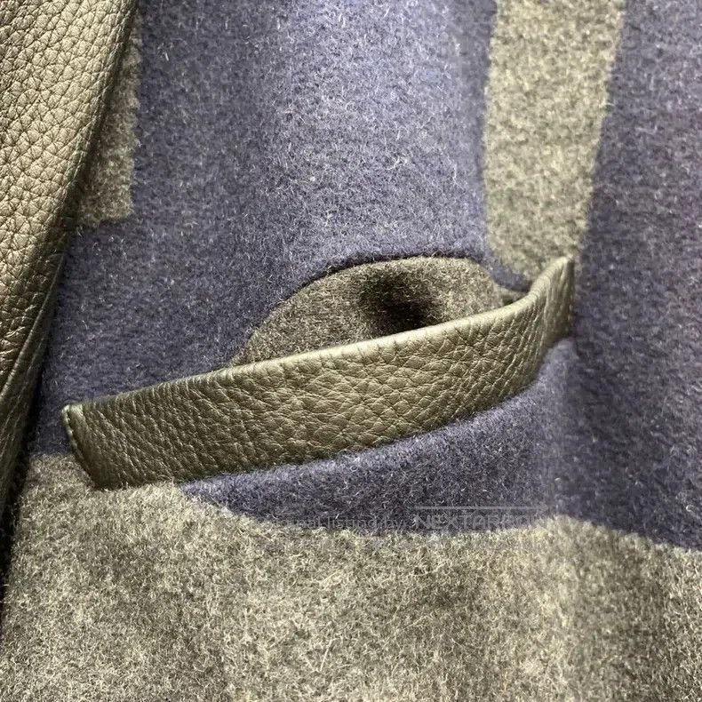 Hermes Hermes Blue and Gray Blended Jacket Size XS / US 0-2 / IT 36-38 - 3 Thumbnail