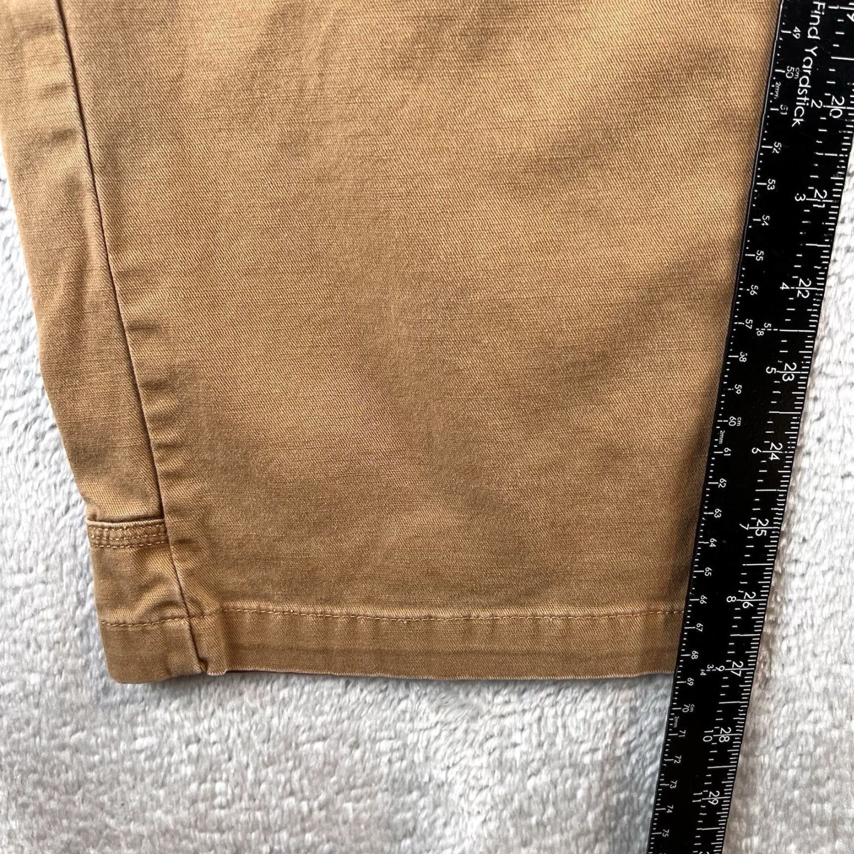 Vintage Duluth Khakis Pants Mens 36x30 Brown 36x27 Classic Straight 5-Pocket Crew Workwear Cotton Spandex Flat Front Casual Size US 36 / EU 52 - 4 Thumbnail