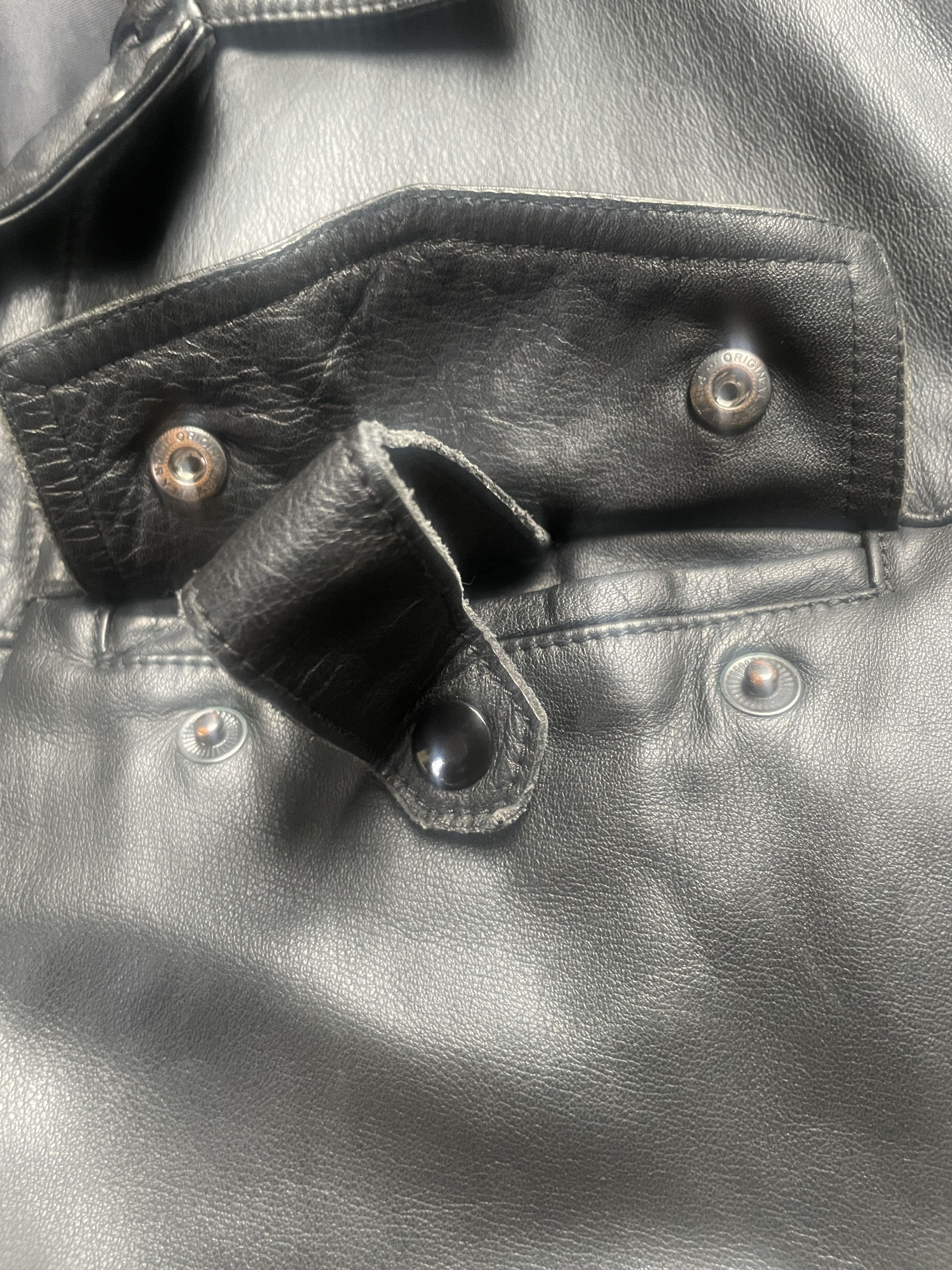 Vintage Vintage German Polizei Leather Blouson Size US M / EU 48-50 / 2 - 3 Thumbnail