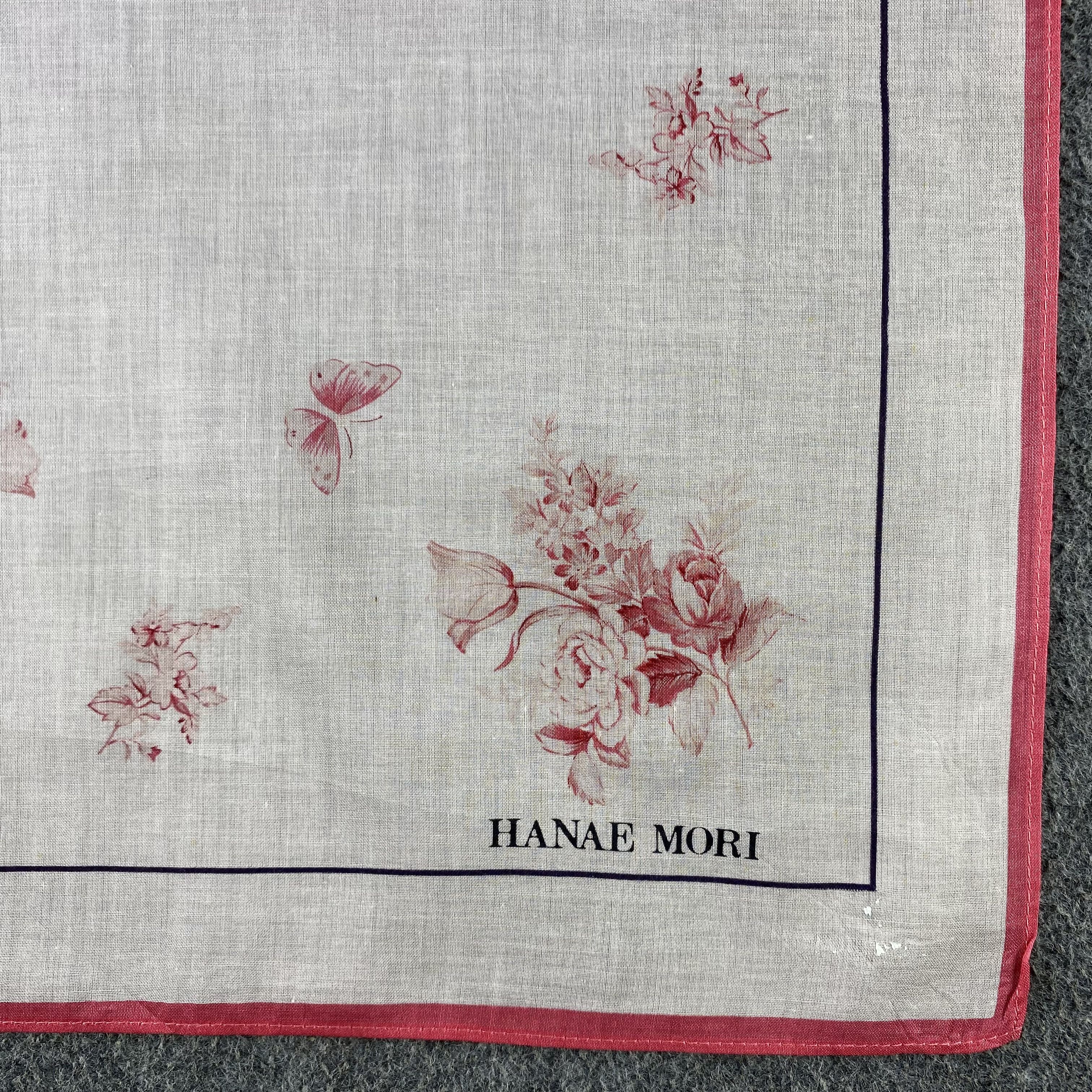 Hanae Mori Hanae Mori Handkerchief/Neckerchief/Bandana HC711 Size ONE SIZE - 3 Thumbnail
