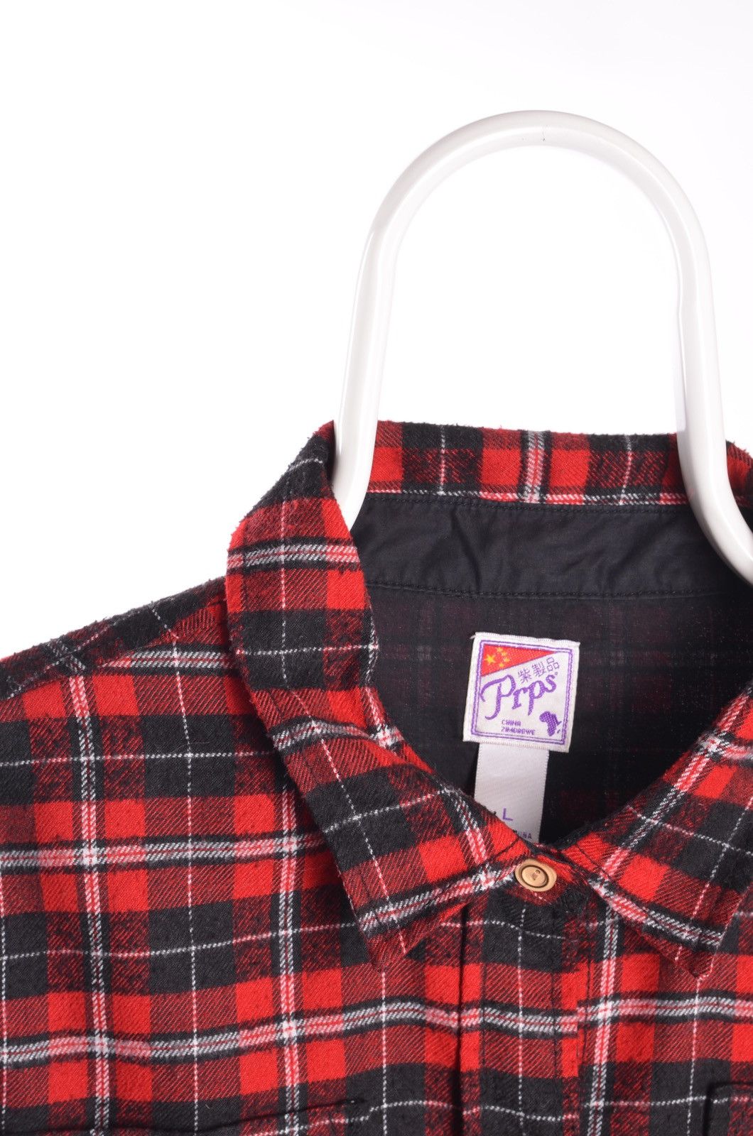 Prps PRPS Checked shirt long sleeve size L Size L / US 10 / IT 46 - 2 Thumbnail
