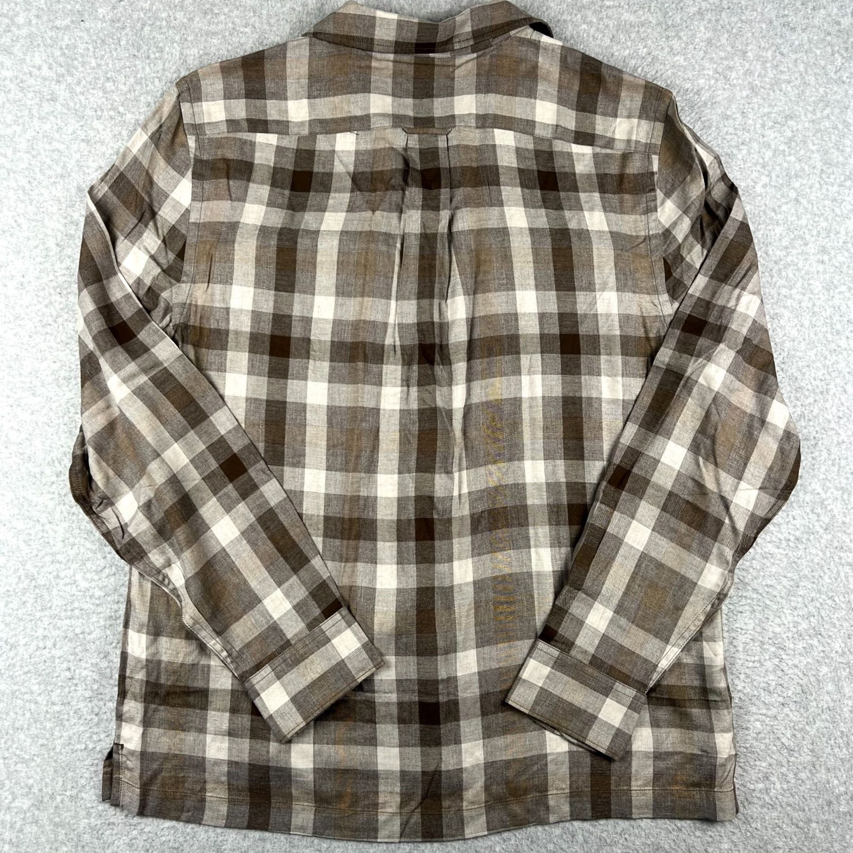 Todd Snyder Todd Snyder Button-Up Shirt Mens Beige Long Sleeve Camp Collar Velvet Size US L / EU 52-54 / 3 - 2 Thumbnail