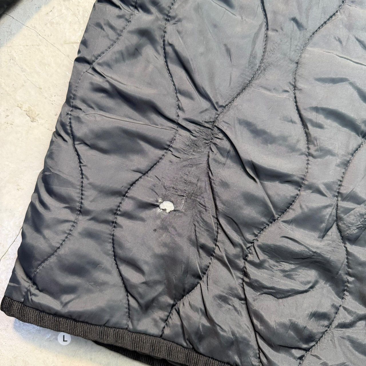 Avirex VINTAGE Avirex USA Vintage Black Quilted Military Jacket Size US L / EU 52-54 / 3 - 11 Thumbnail