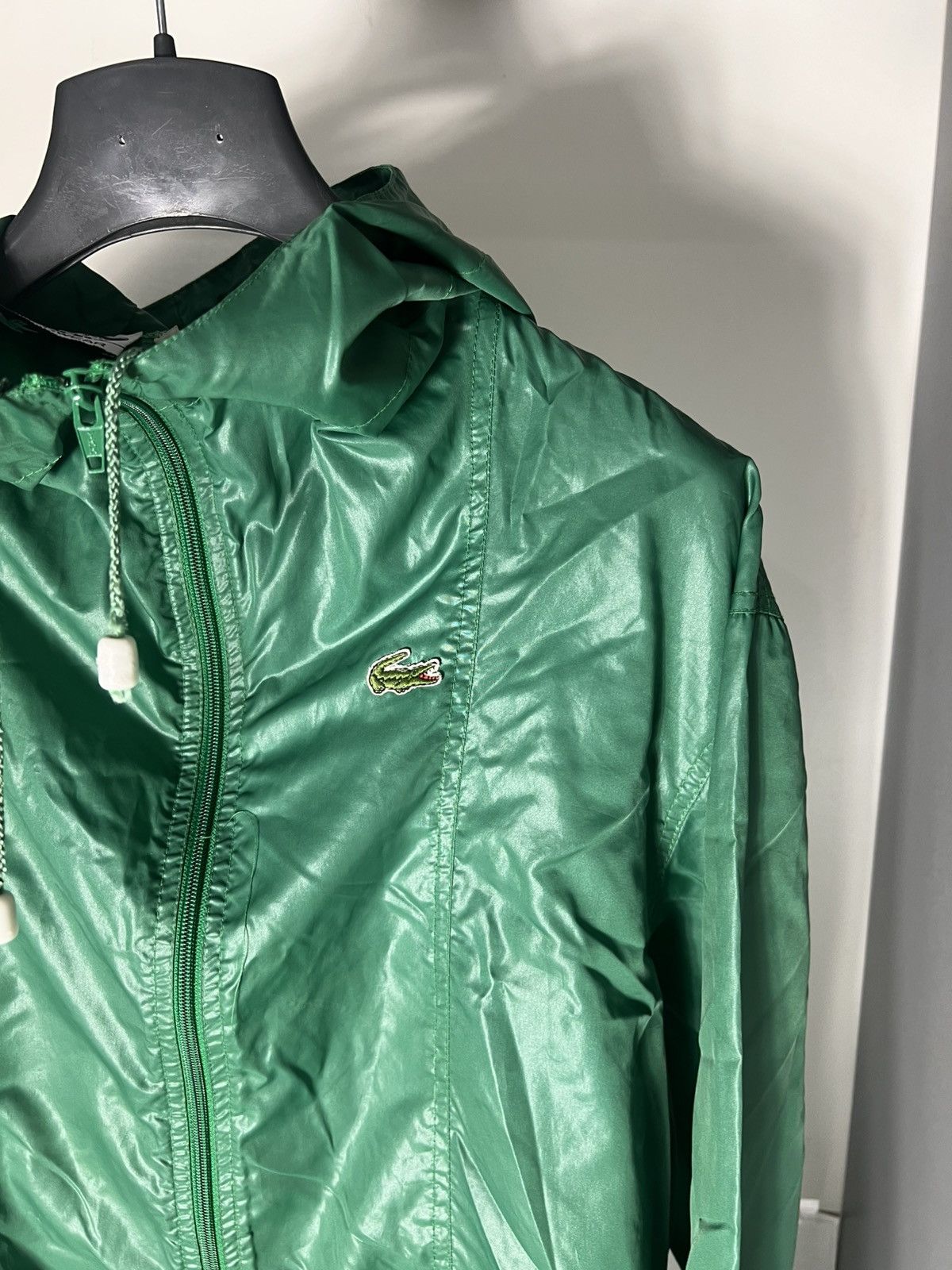 Lacoste × Vintage VERY RARE LACOSTE CHEMISE IZOD NYLON LIGHT JACKET RETRO 90s Size US L / EU 52-54 / 3 - 4 Thumbnail